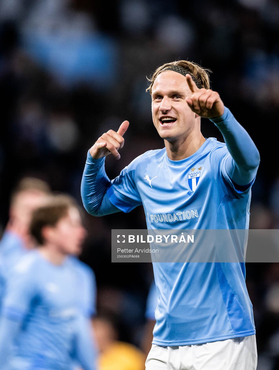 Malmö FFs Erik Botheim jublar
