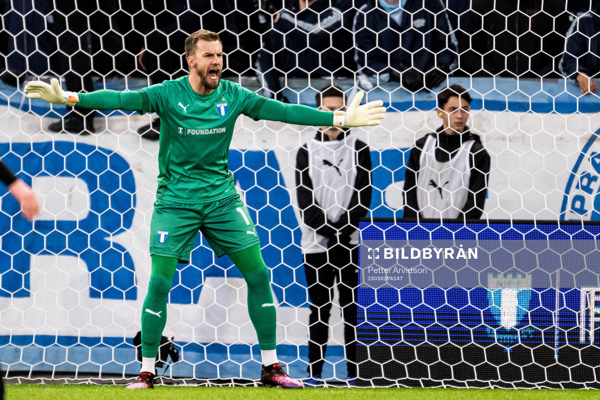 under fotbollsmatchen i Svenska Cupen mellan Malmö FF och