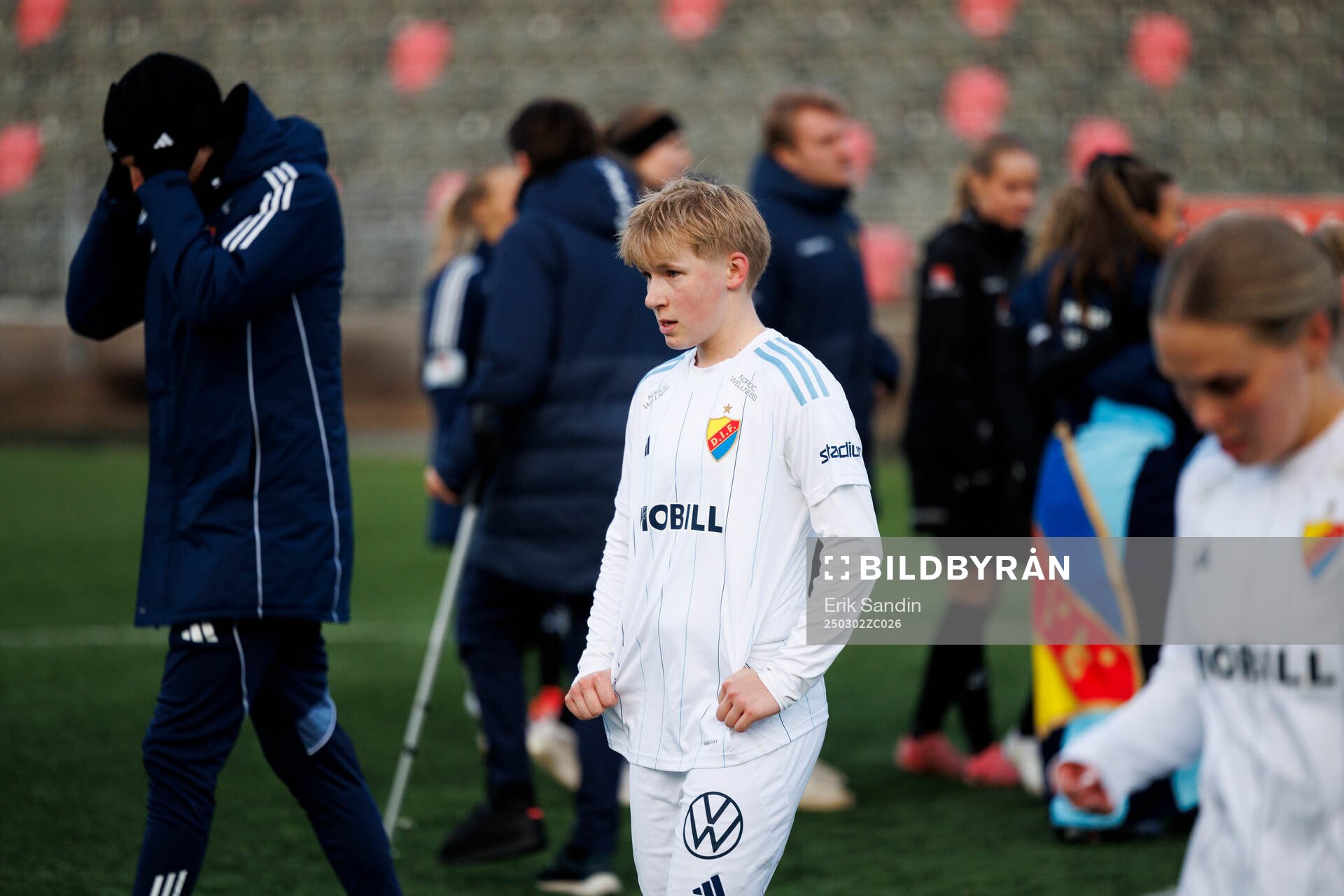 Djurgårdens Olivia Ulenius deppar