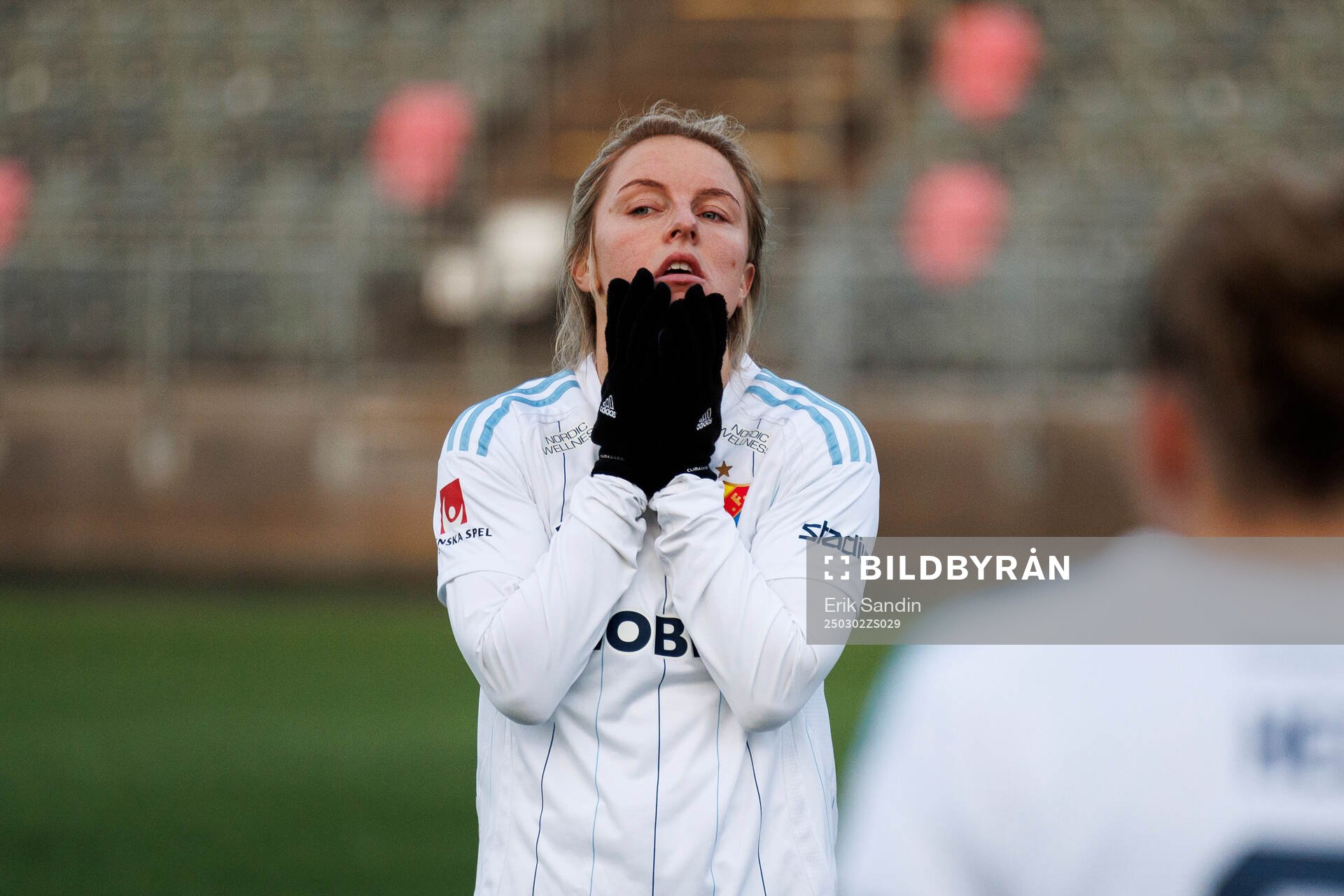 Djurgårdens Mimmi Larsson deppar