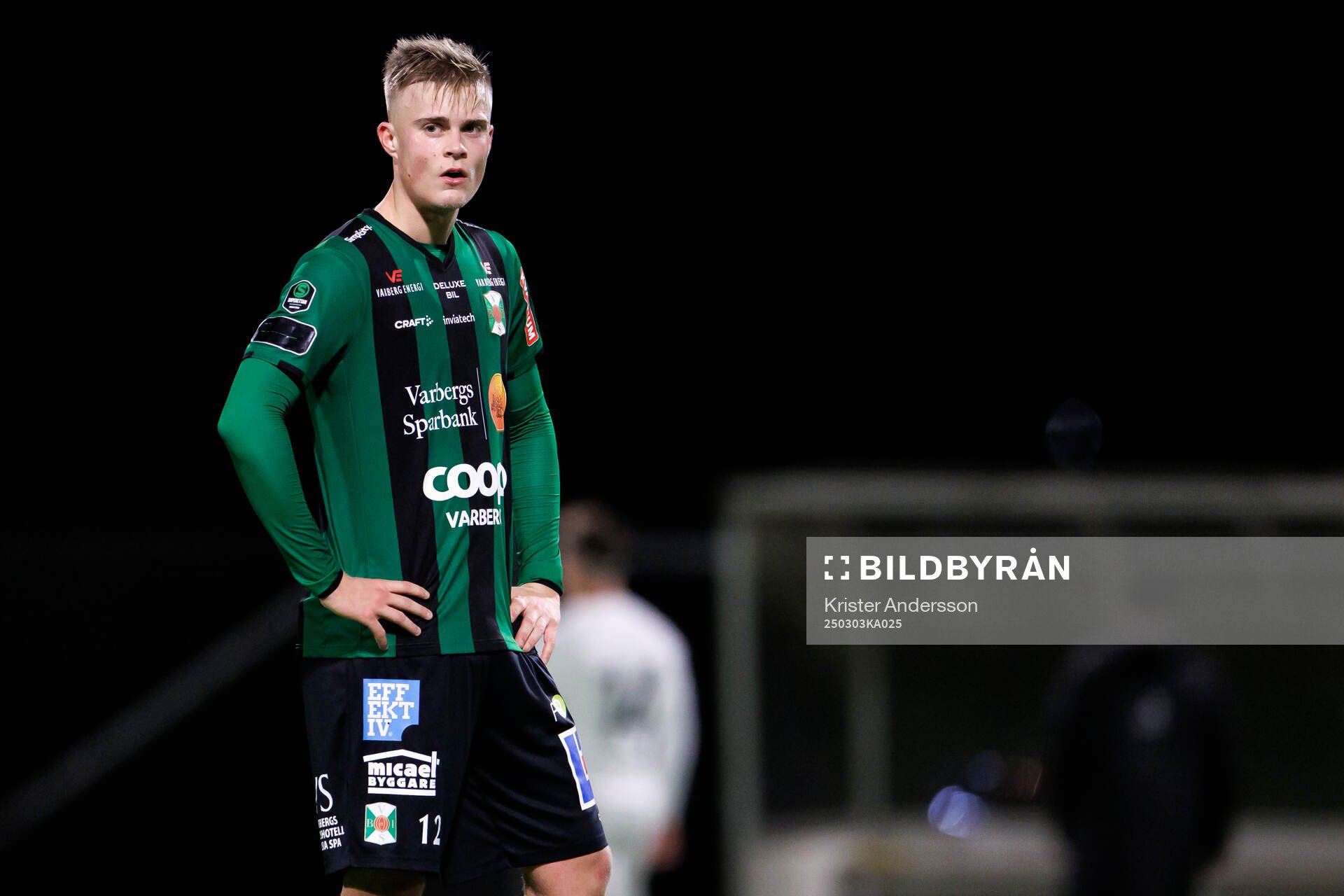 Varbergs Edvin Tellgren deppar