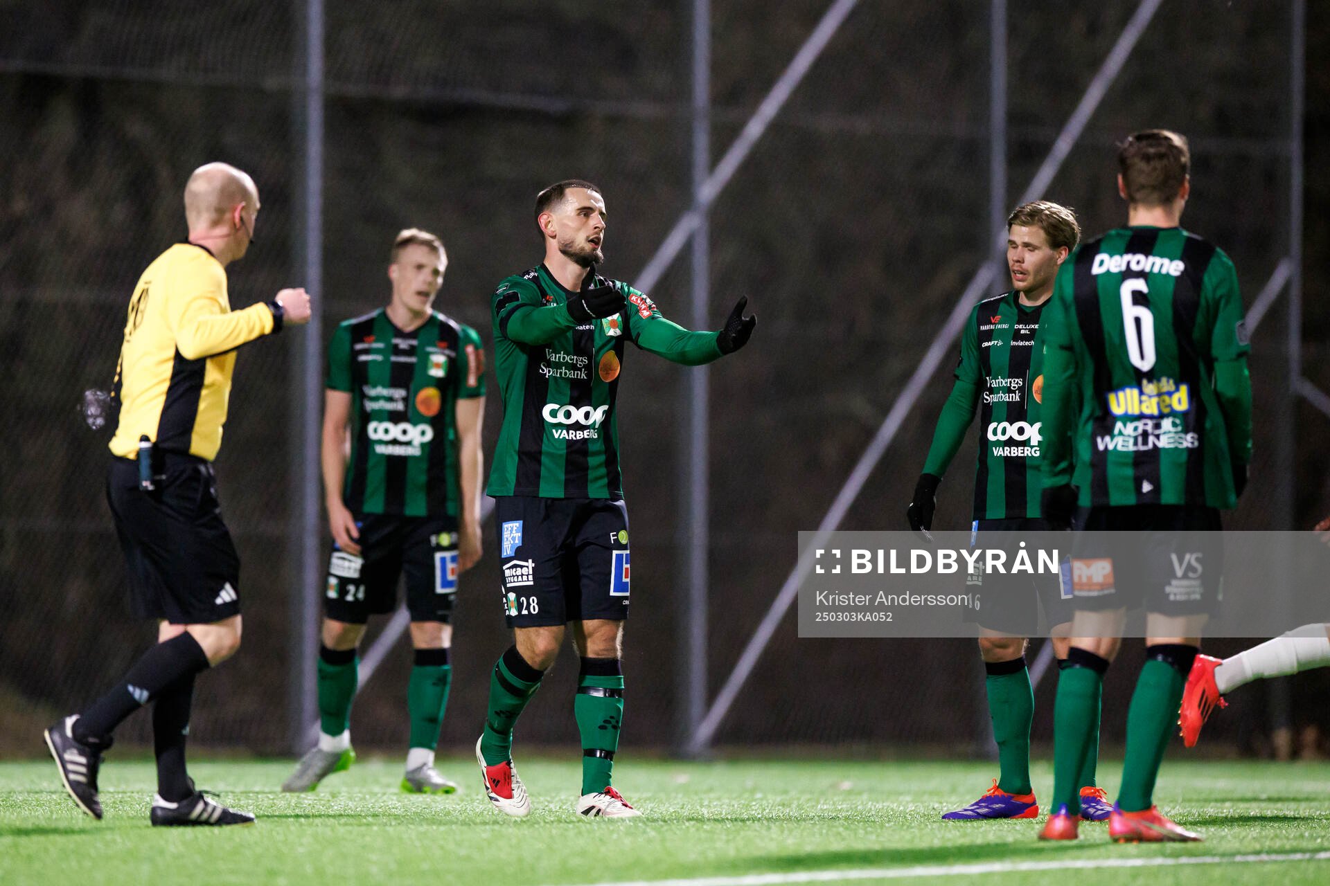 Varbergs Erion Sadiku reagerar