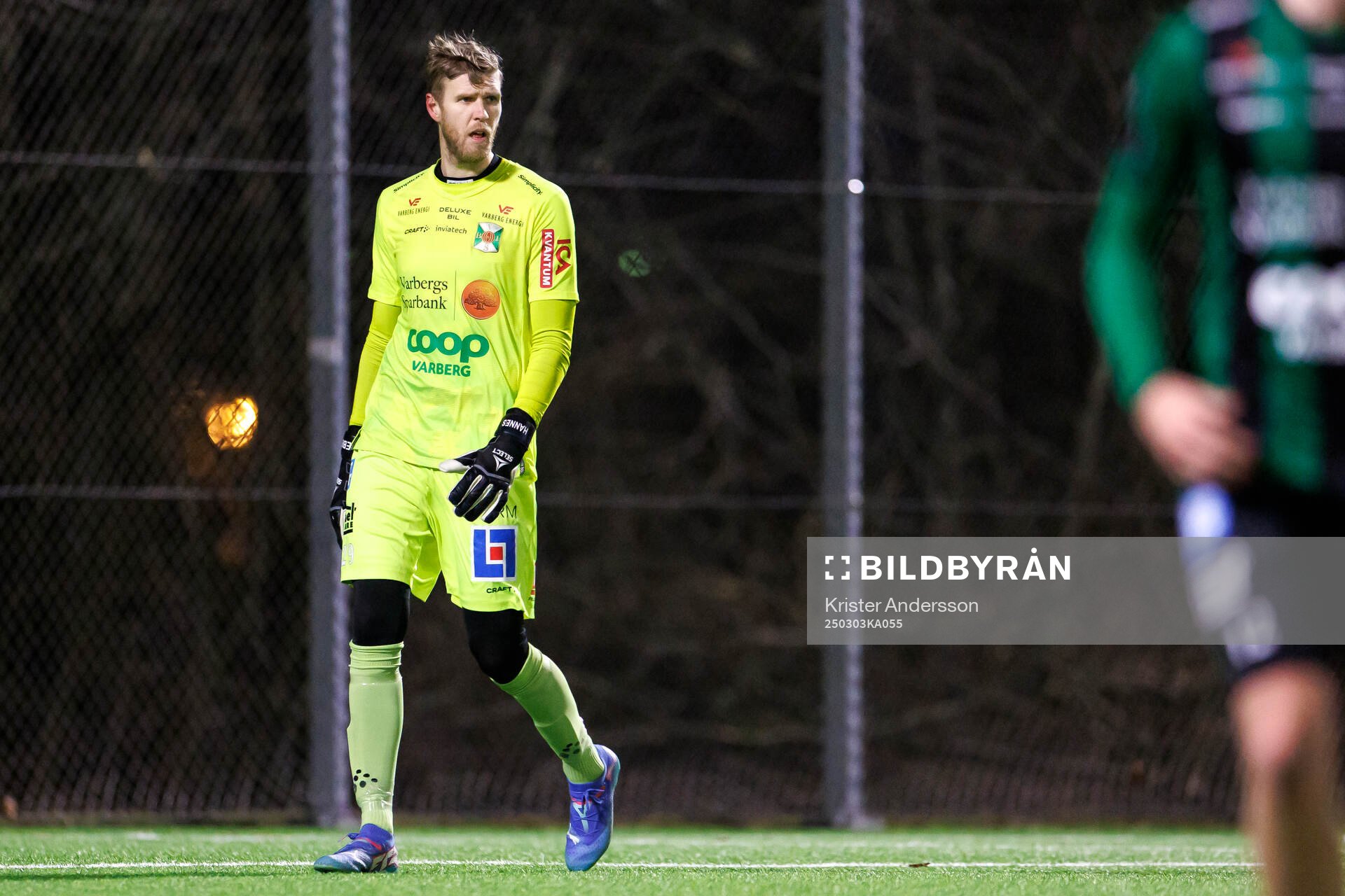Varbergs målvakt Fredrik Andersson