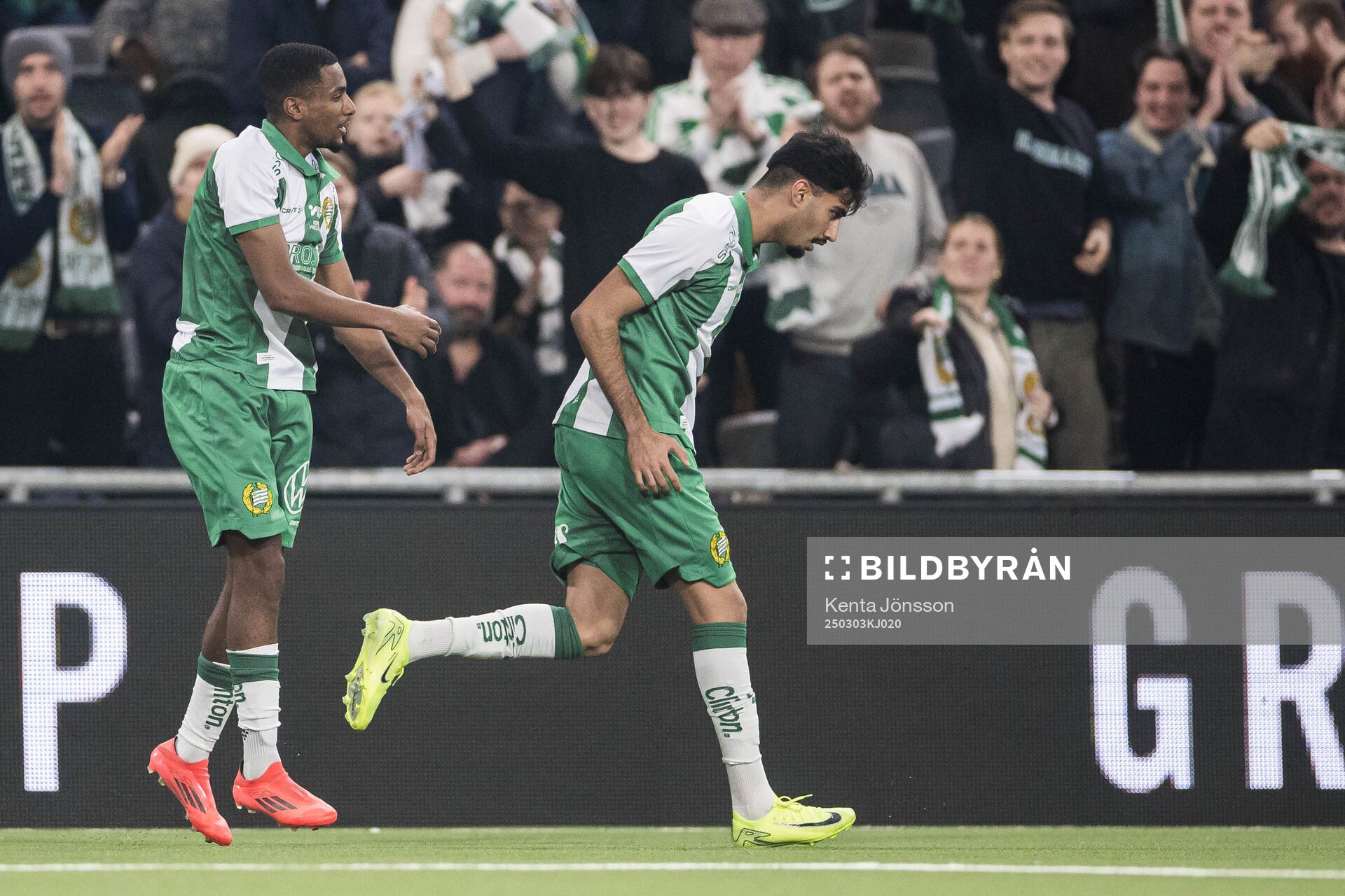 Hammarbys Paulos Abraham jublar