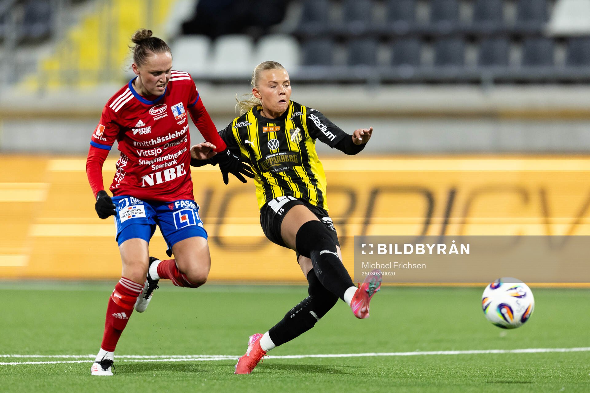 Vittsjös Nellie Persson och Häckens Matilda Nildén