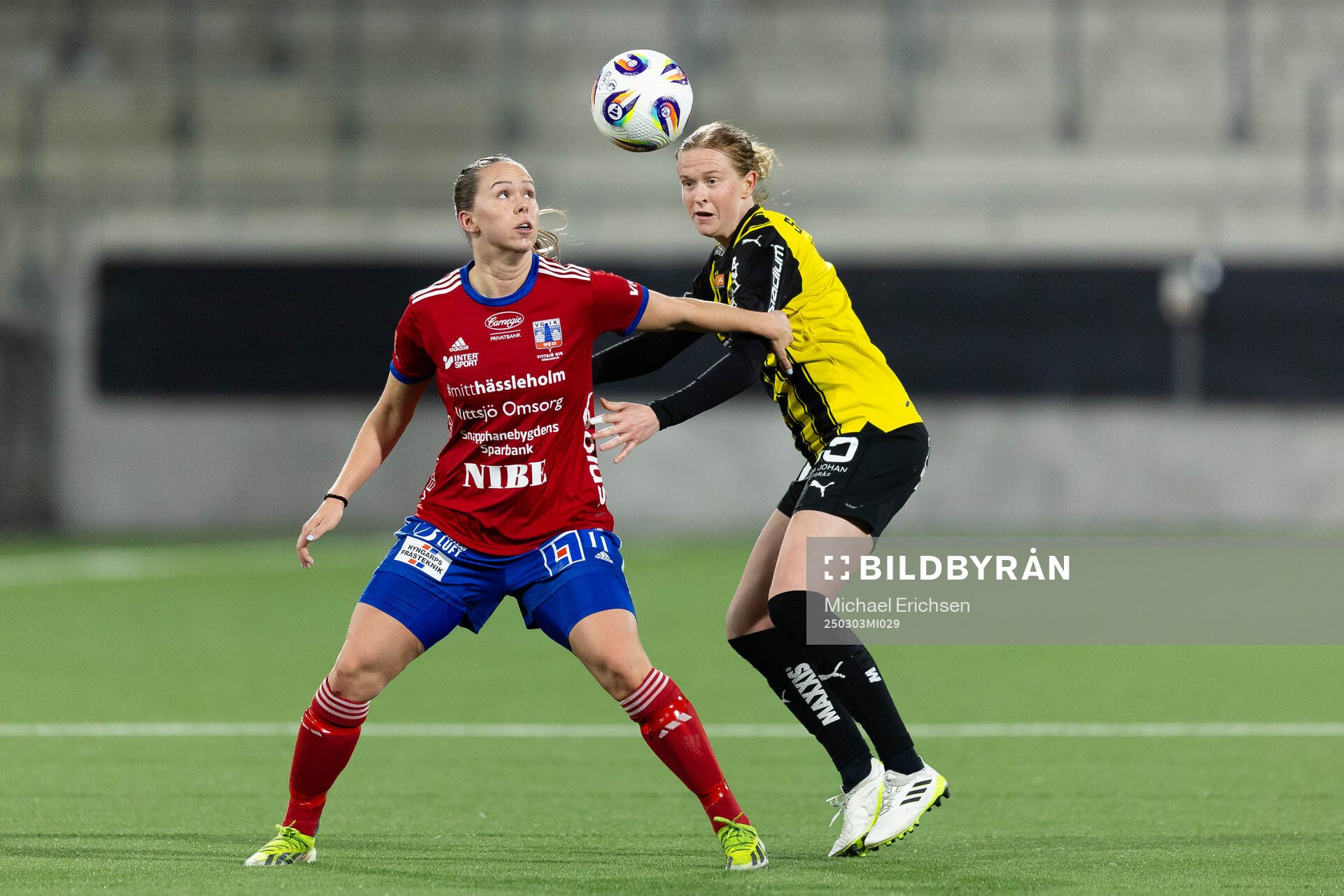 Vittsjös Hanna Ekengren och Häckens Emma Östlund