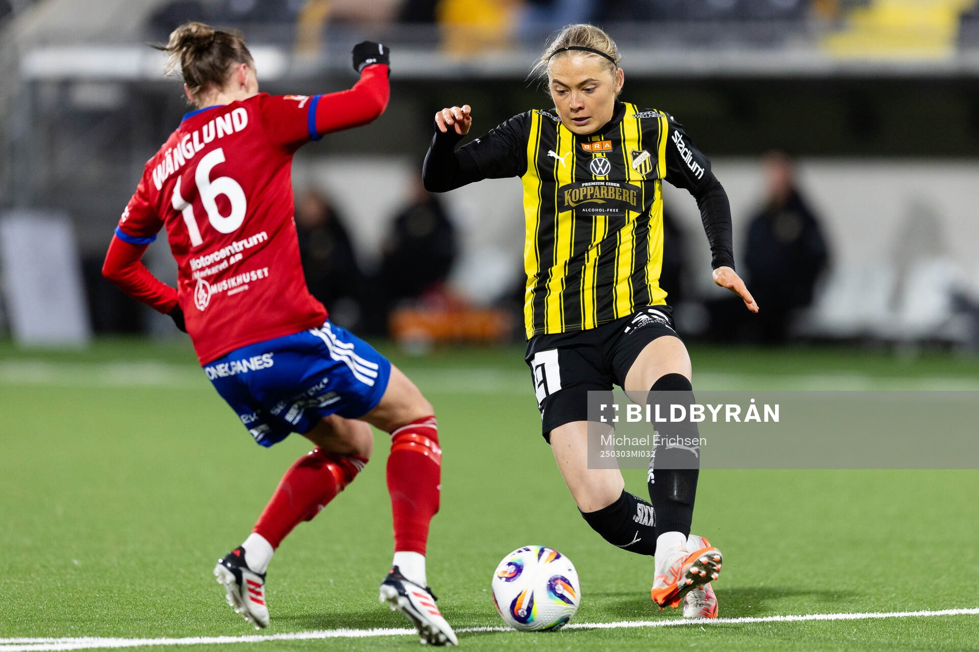 Vittsjös Olivia Wänglund och Häckens Paulina Nyström