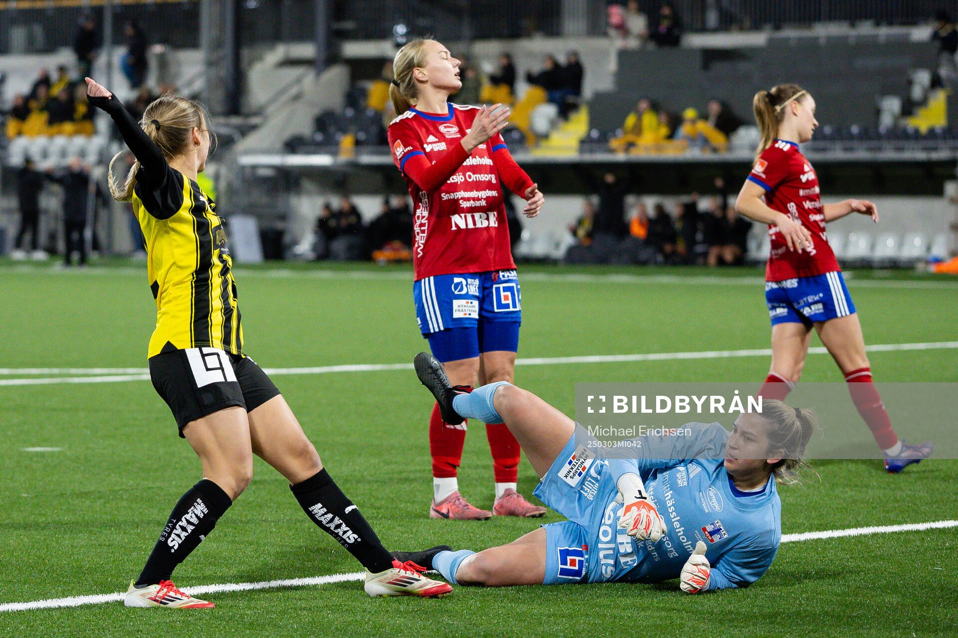 Häckens Novalie Jensen jublar