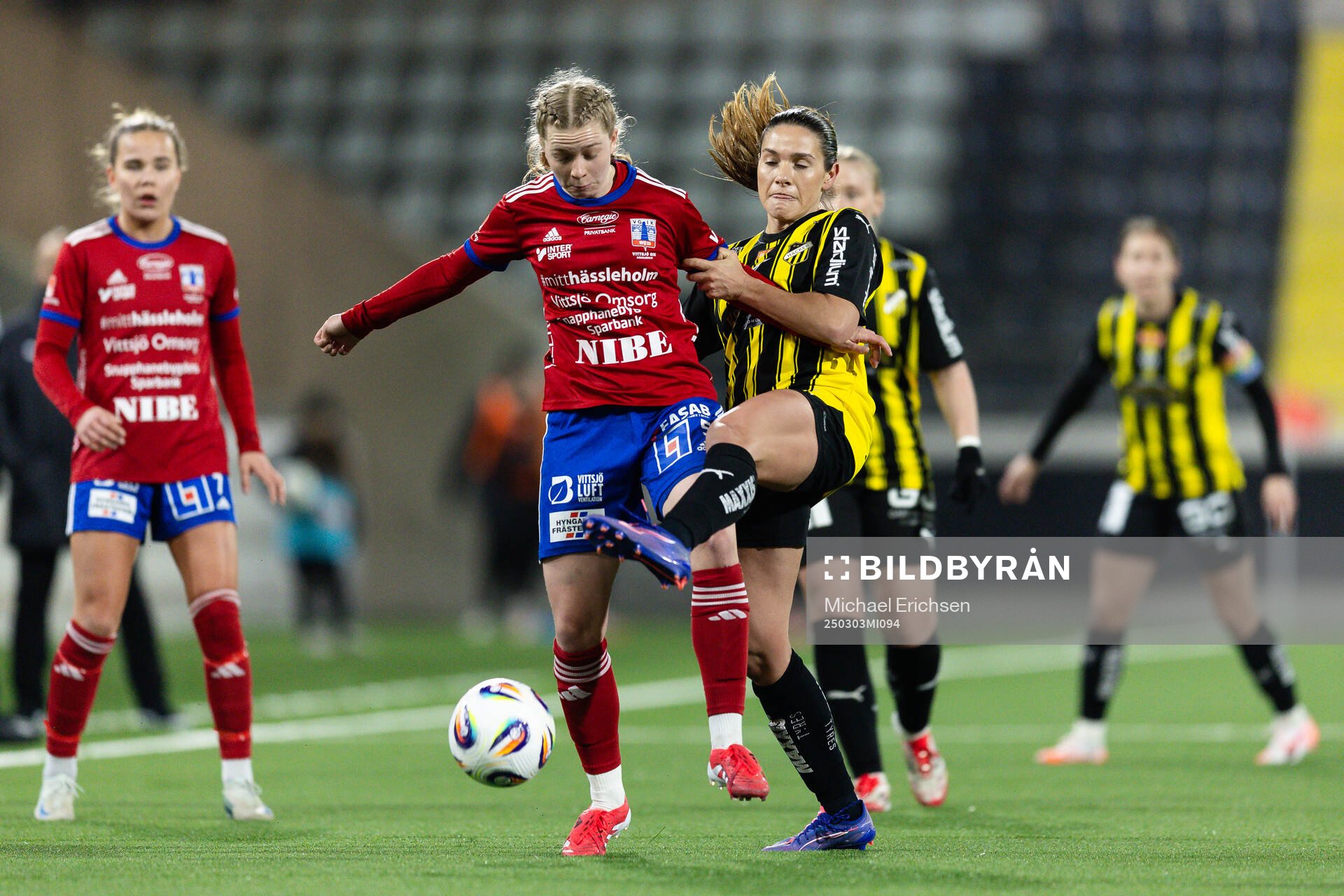 Vittsjös Hannah Sjödahl och Häckens Caroline Wickenheiser