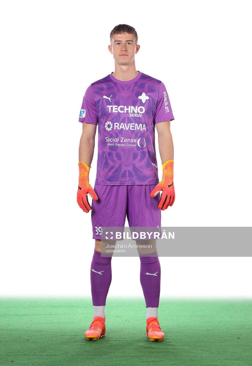 Värnamos målvakt Viktor Andersson