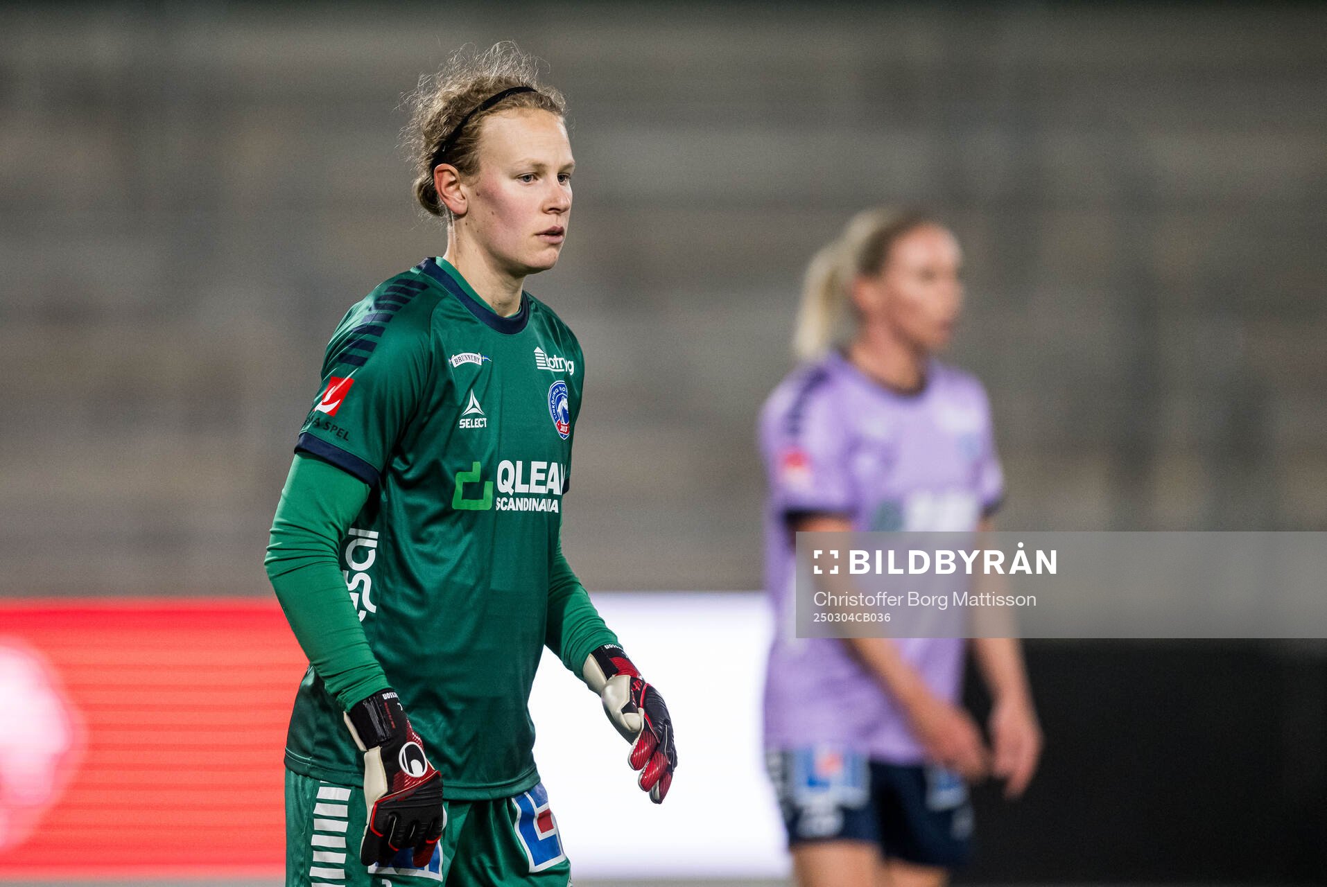 Linköpings målvakt Cajsa Andersson
