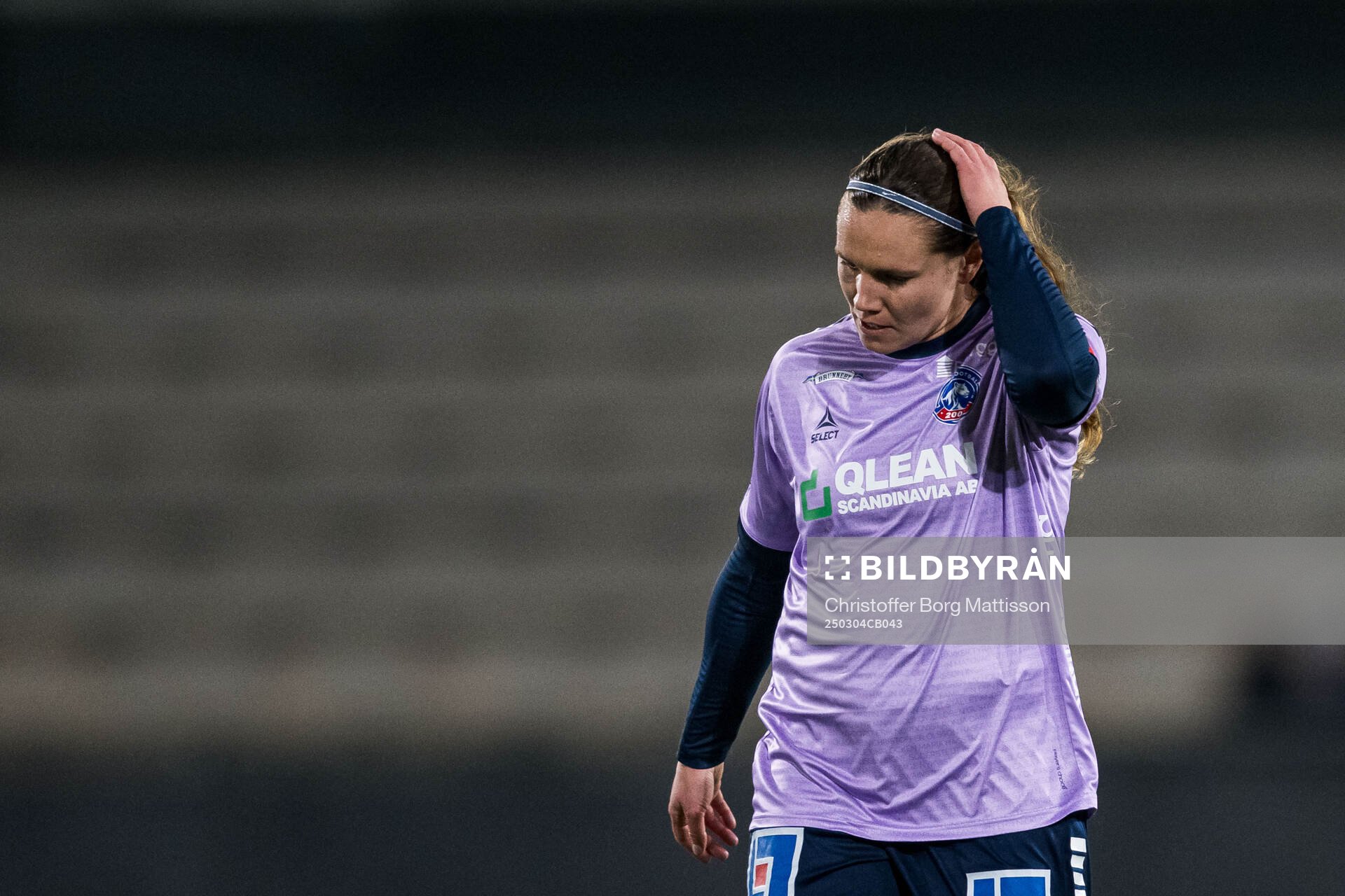 Linköpings Emma Lennartsson deppar