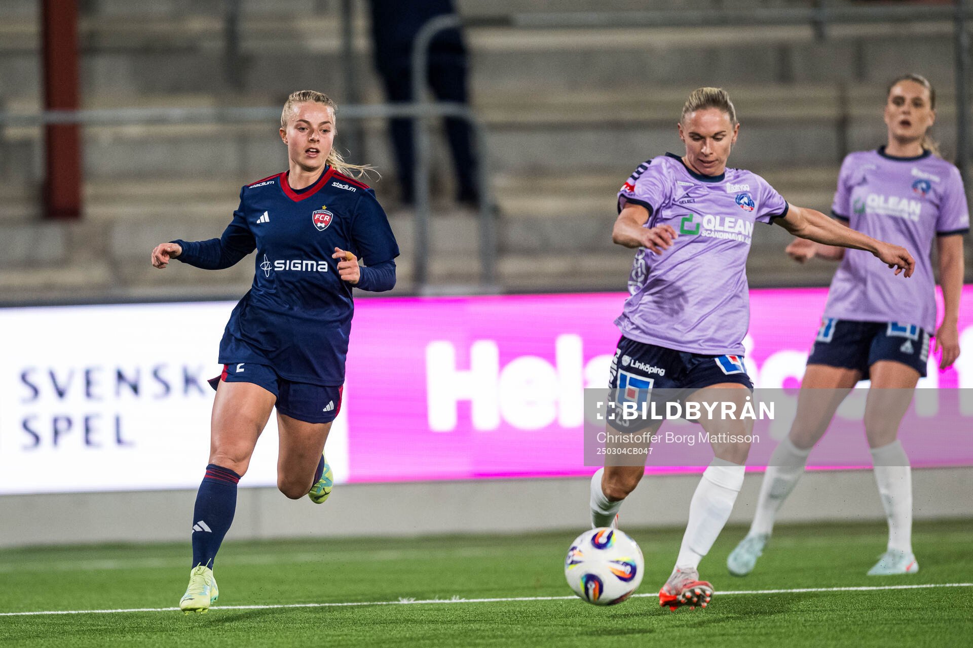 Rosengårds Emilie Woldvik och Linköpings Jonna Andersson
