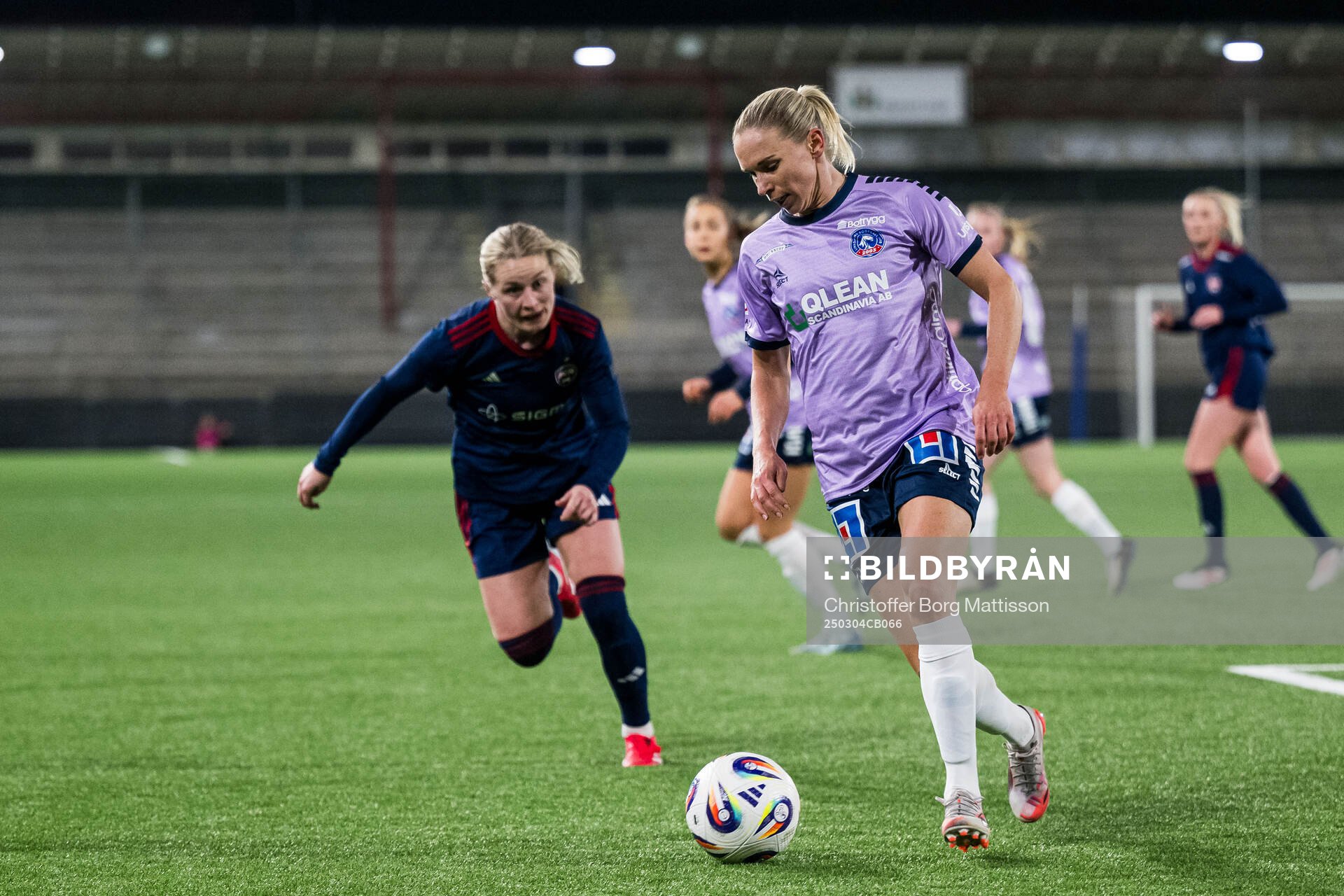 Rosengårds Emilia Larsson och Linköpings Jonna Andersson