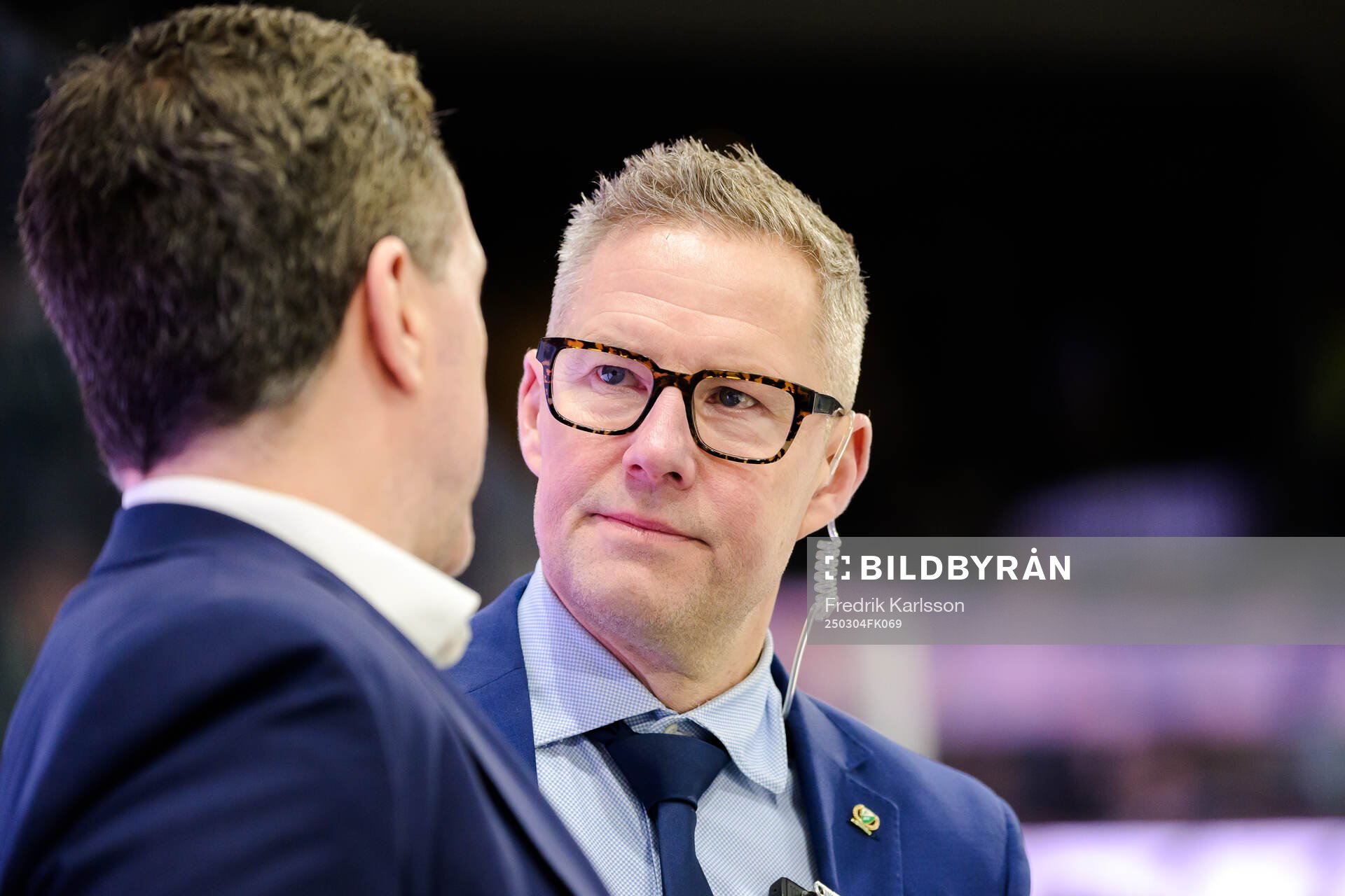 Färjestads assisterande tränare Johan Hedberg