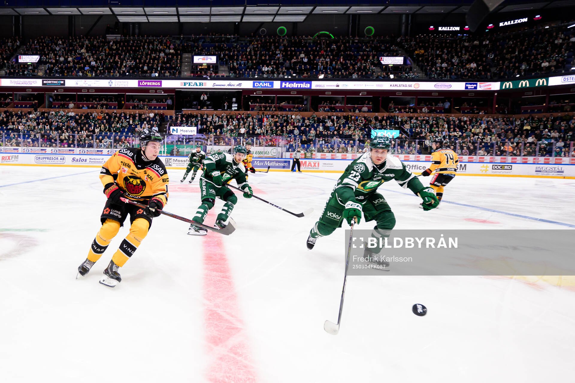 Luleås David Granberg och Färjestads Oliver Eklind