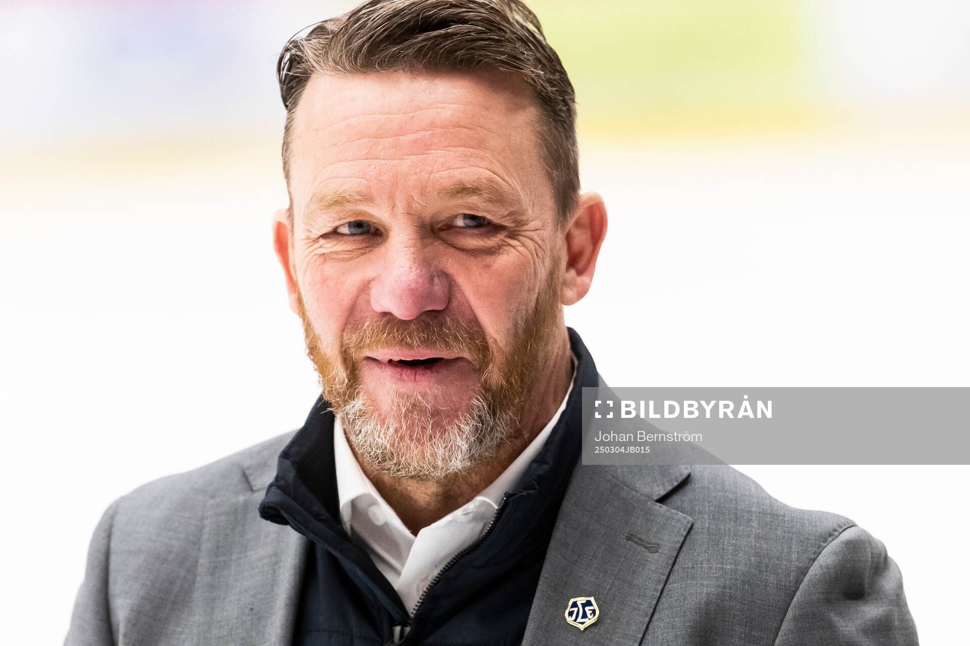 Leksands tränare Charles Berglund