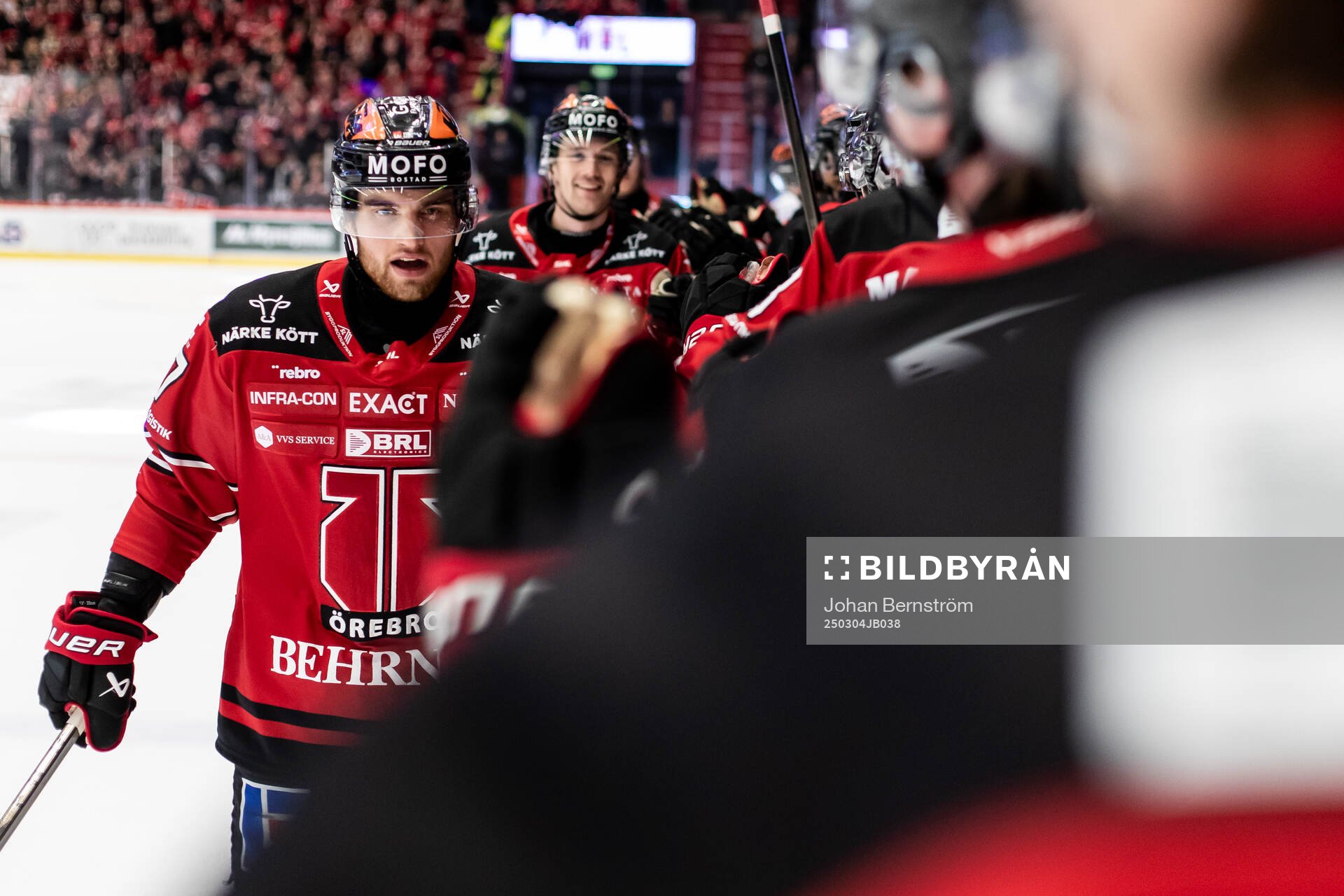 Örebros Glenn Gustafsson jublar