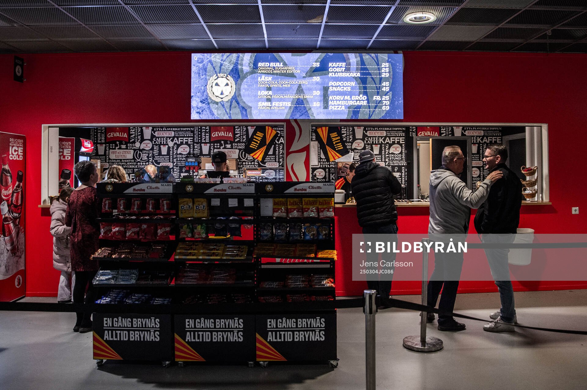 Kiosk i Monitor ERP Arena