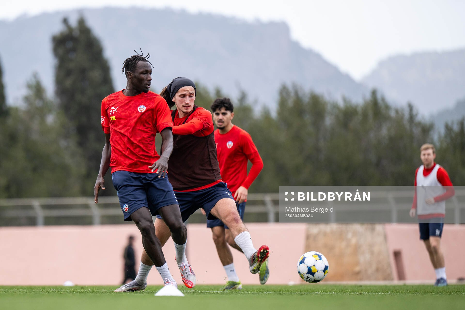 Ebrima Bajo och Ervin Gigovic