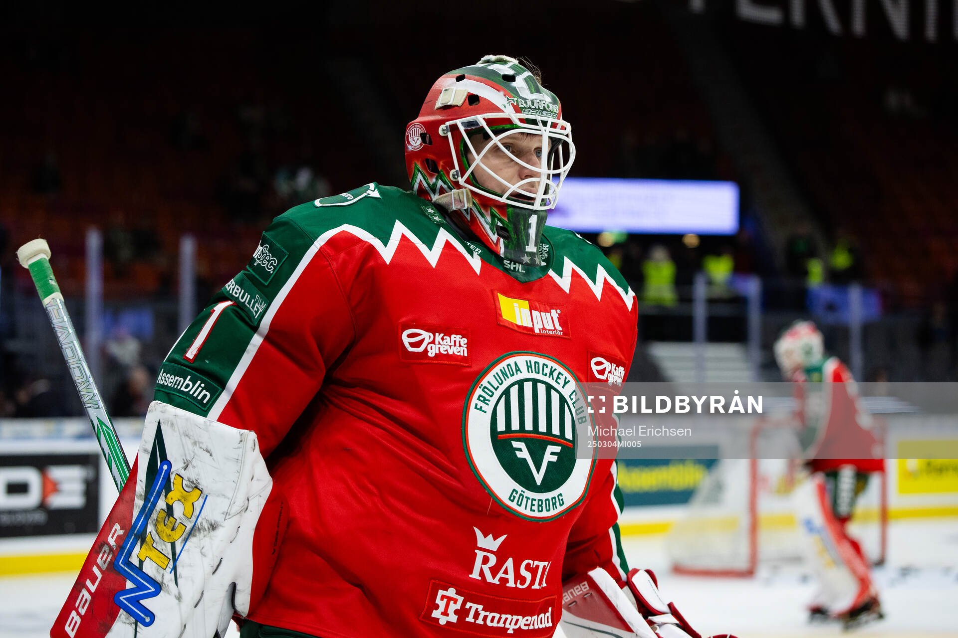 Frölundas målvakt Lars Johansson