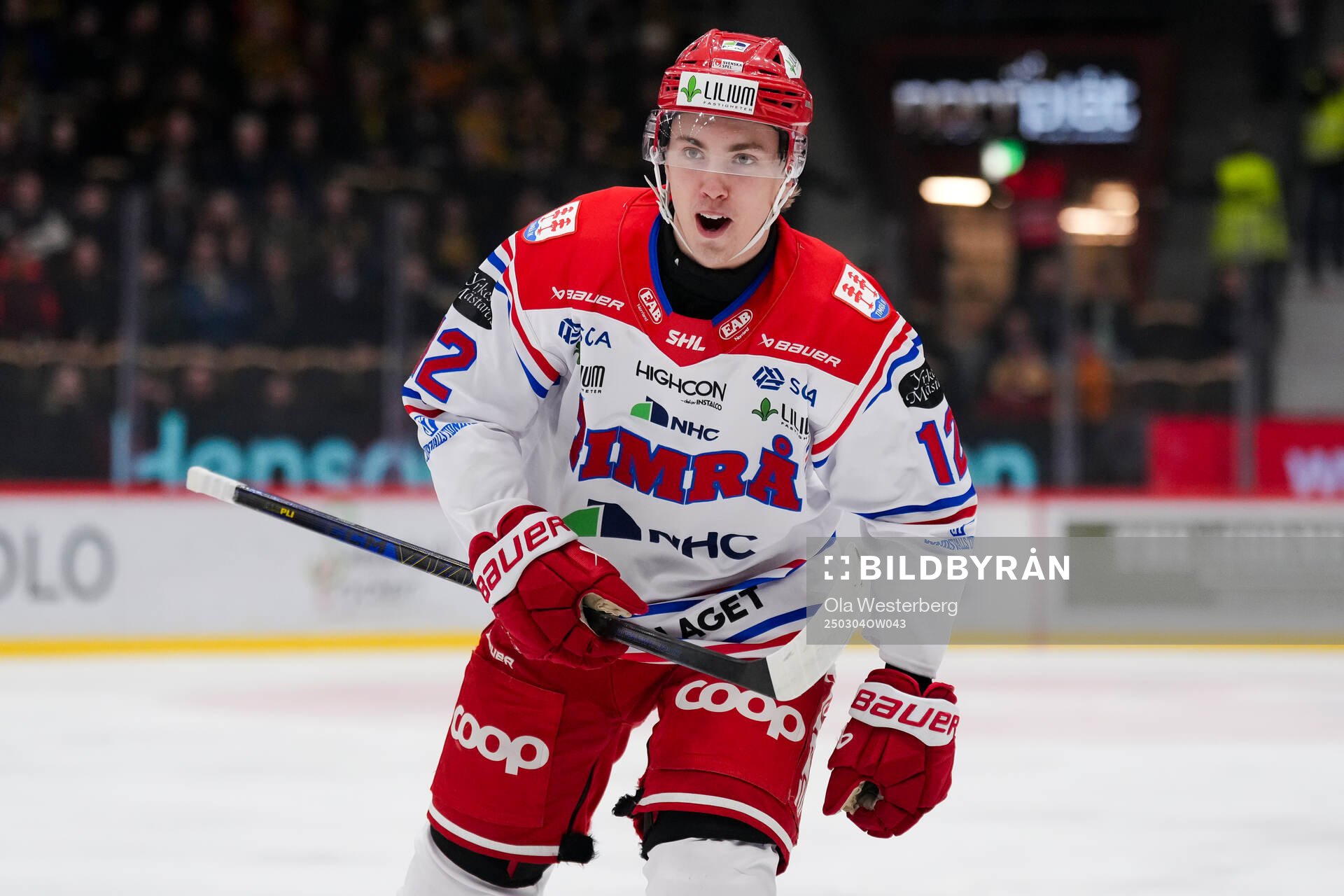 Timrås Linus Eriksson jublar