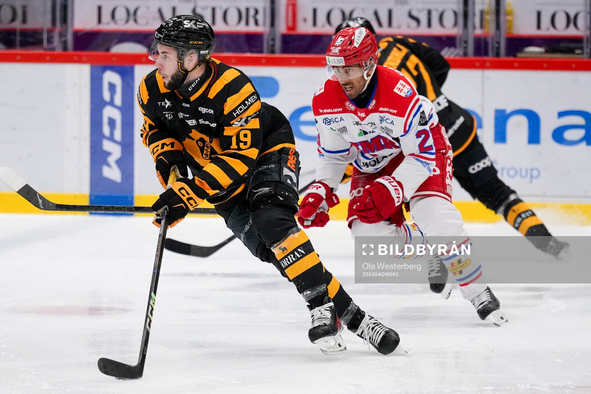 Skellefteås Martins Dzierkals och Timrås Jeremy