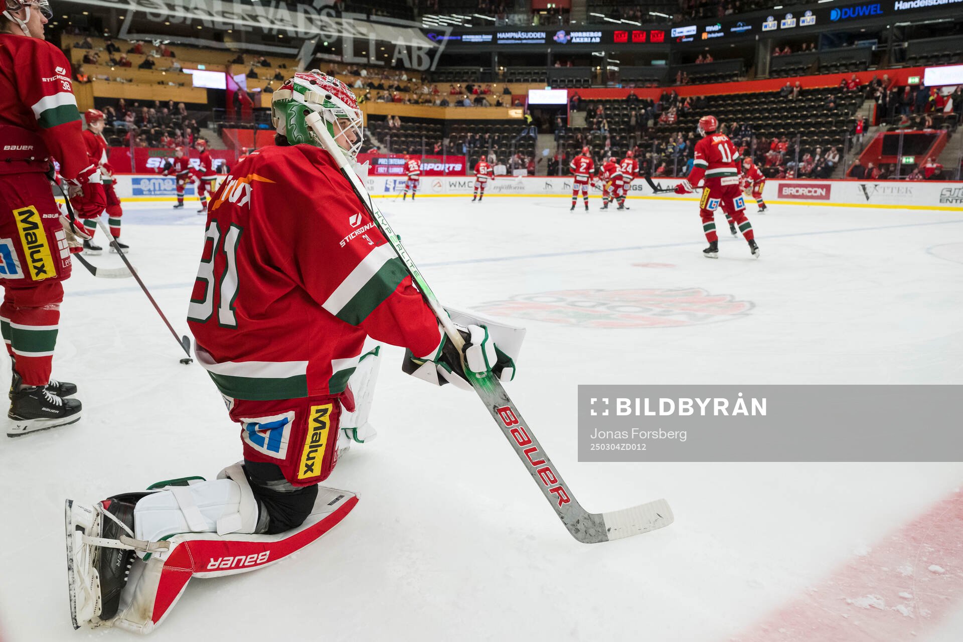 Modos målvakt Olle Eriksson Ek