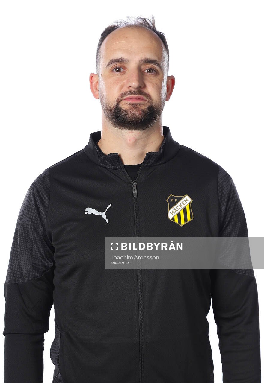 Häckens assisterande tränare Vitor Gazimba