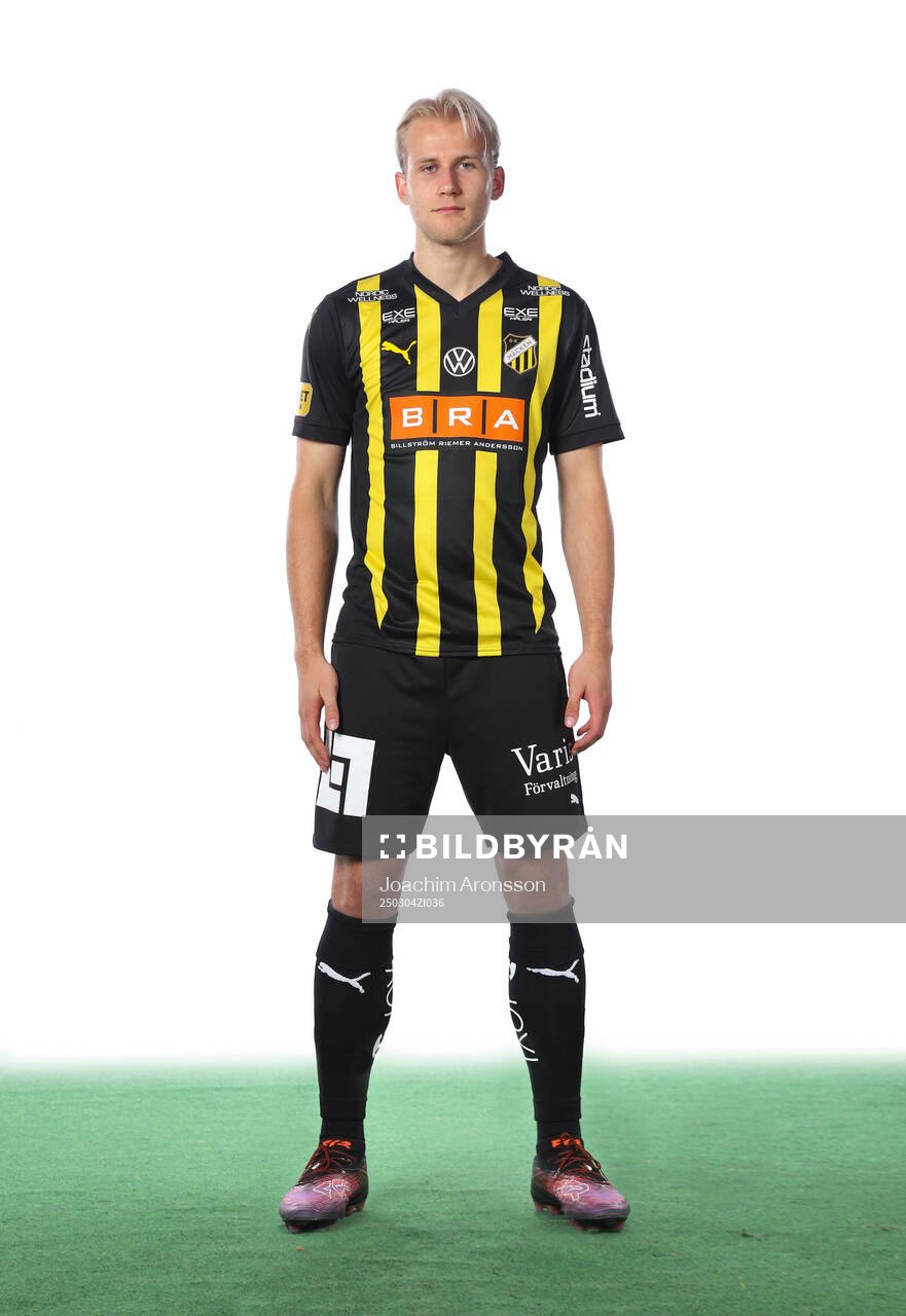 Häckens Harry Hilvenius poserar för ett porträtt den 4 mars 2025 i Göteborg.