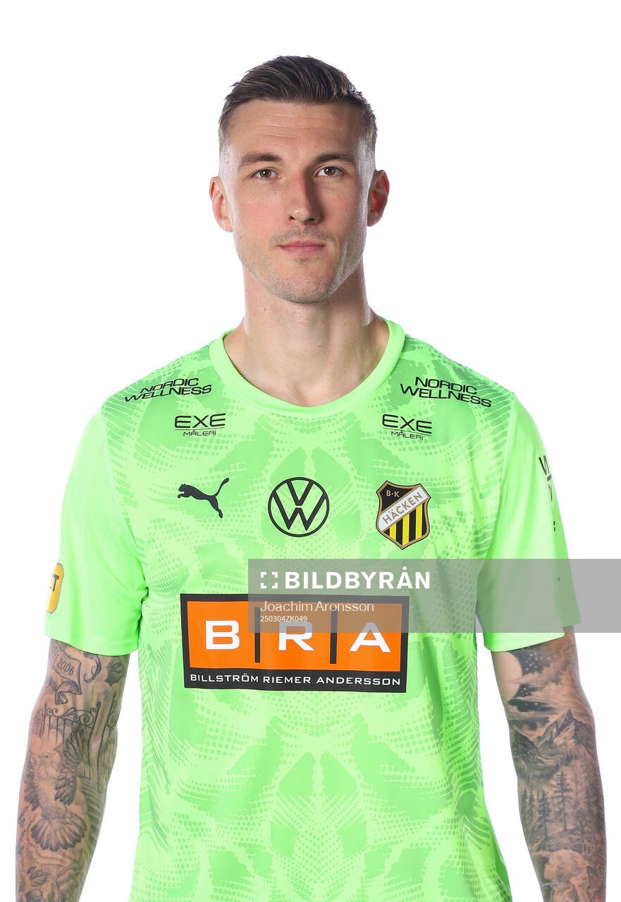 Häckens målvakt Andreas Linde
