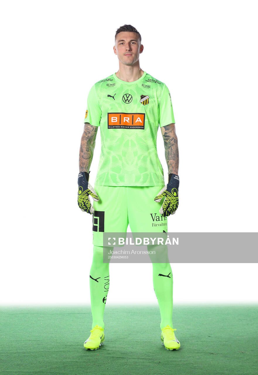 Häckens målvakt Andreas Linde