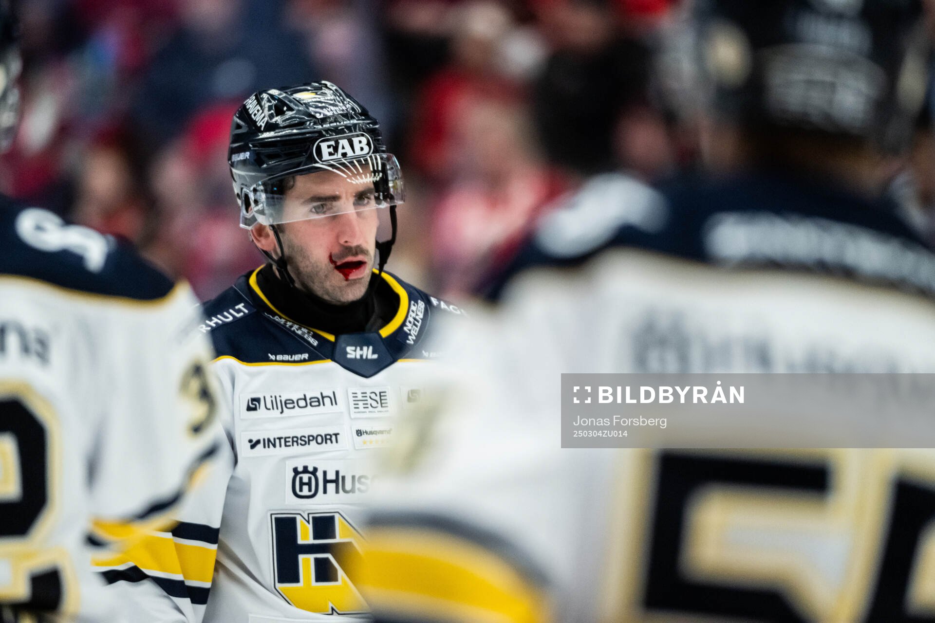 HV71s Joseph Laleggia med skada