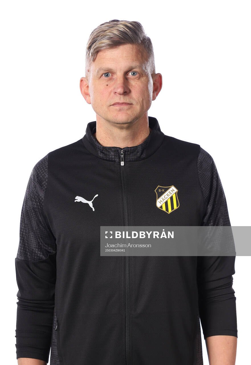 Häckens tränare Mikael Olausson