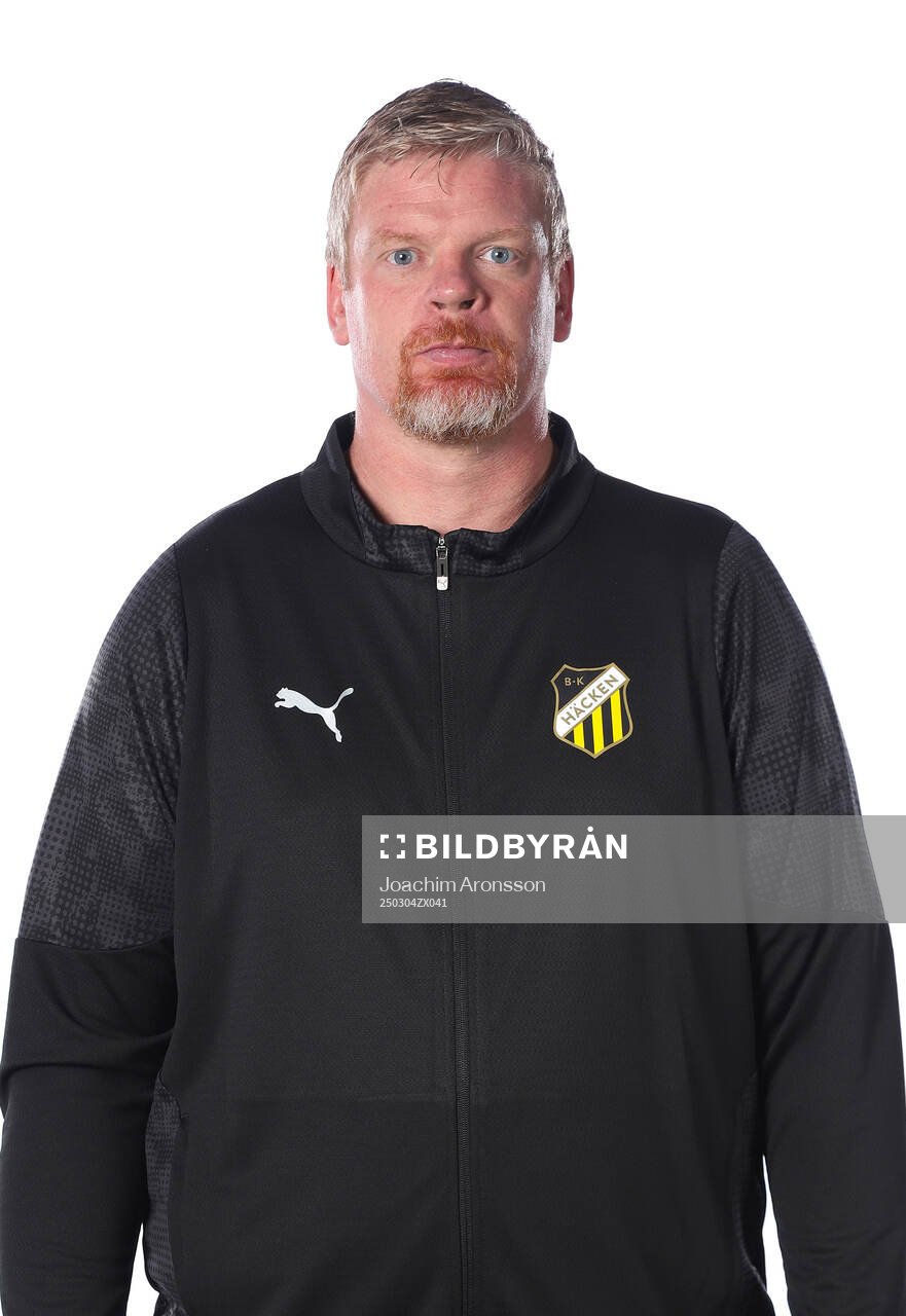 Häckens målvaktstränare Christoffer Källqvist