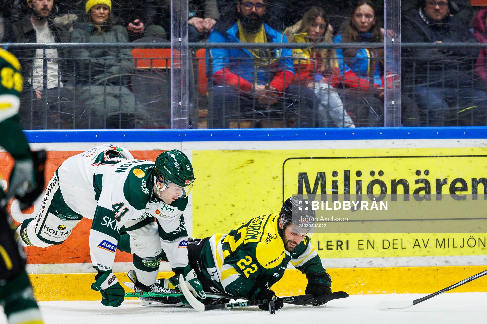 Tingsryds Melker Eriksson och Östersunds Carl Skärström
