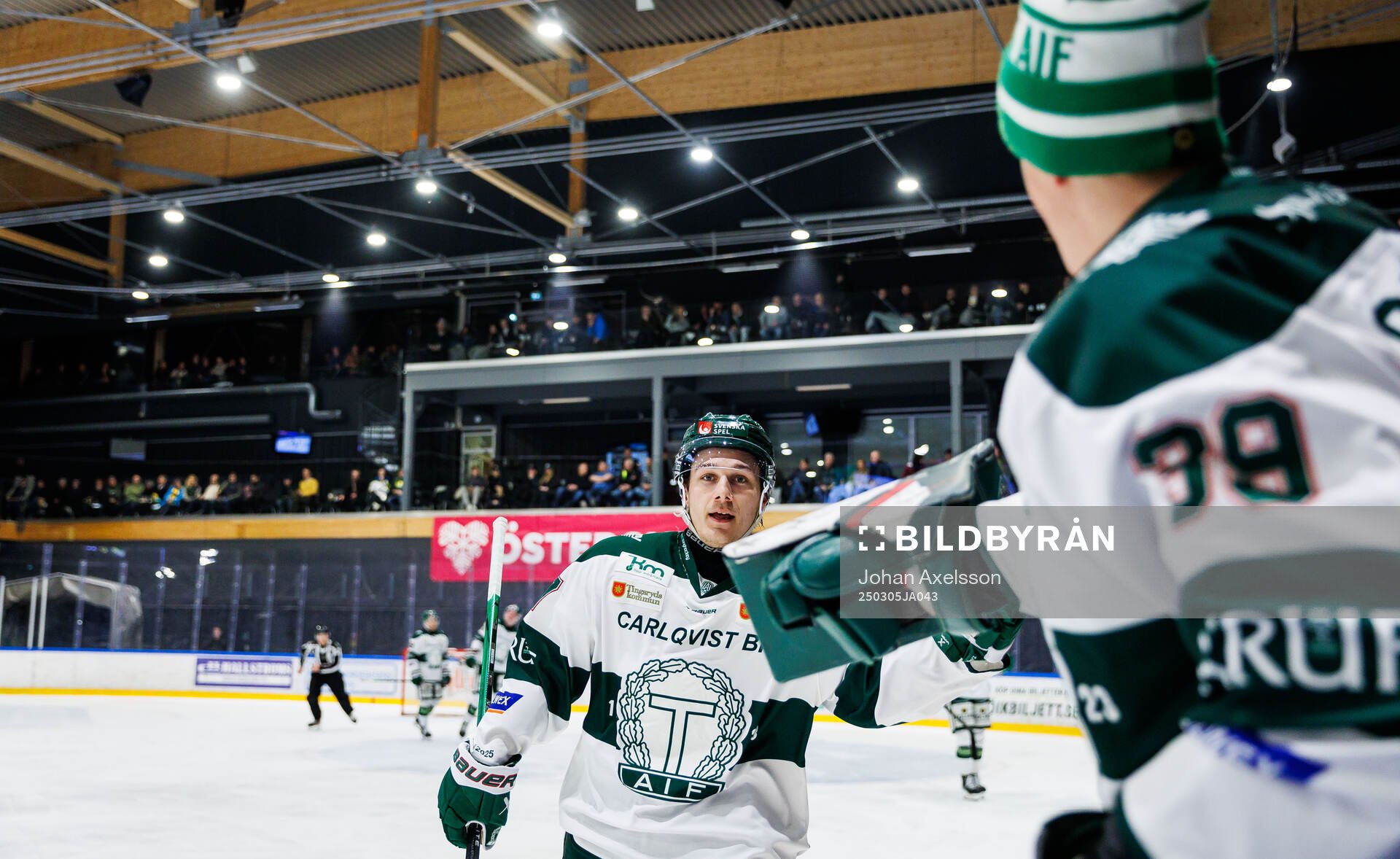 Tingsryds Oscar Birgersson jublar