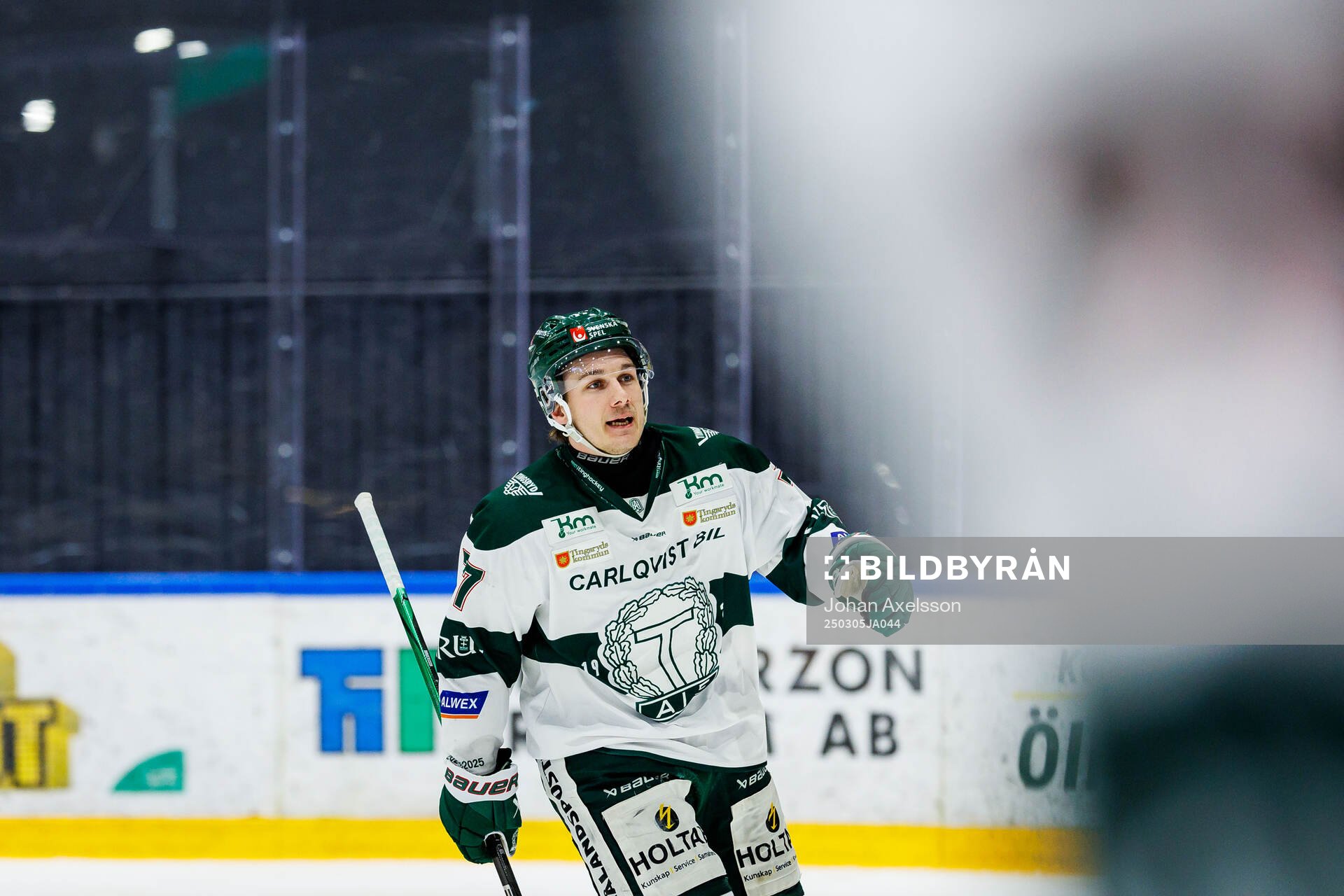 Tingsryds Oscar Birgersson jublar