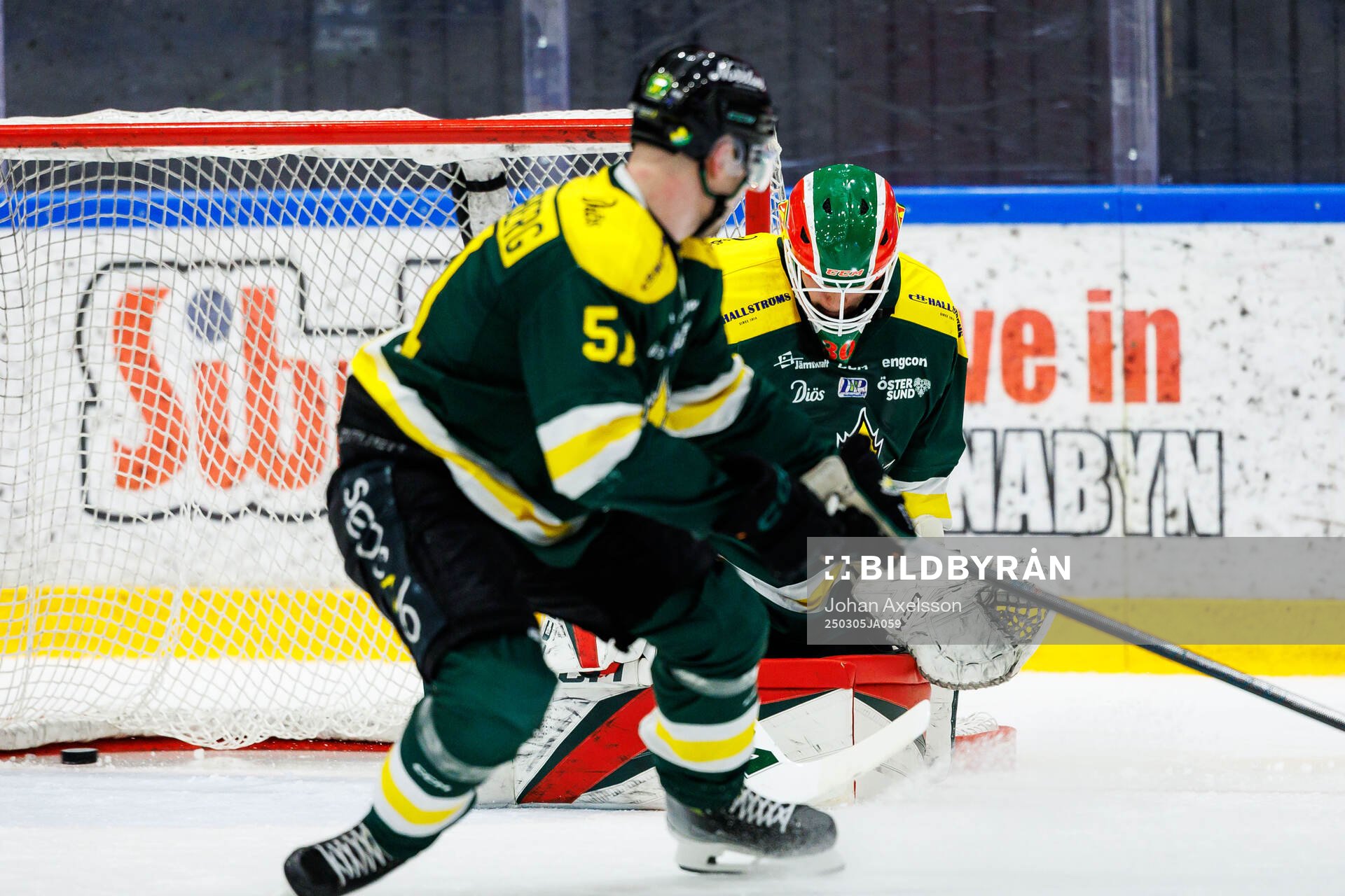 Östersunds målvakt Carl Lidö