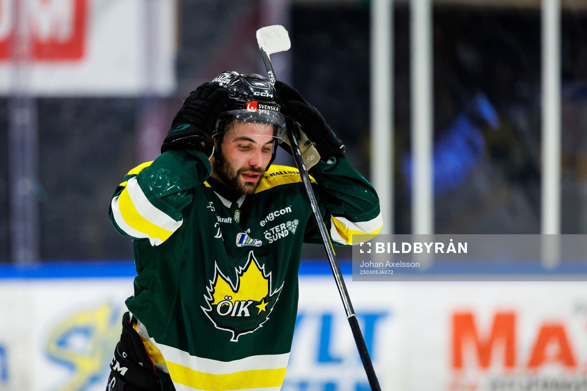 Östersunds Carl Skärström deppar
