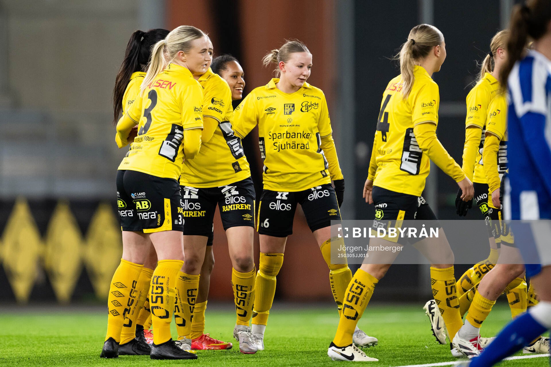 Elfsborgs spelare jublar