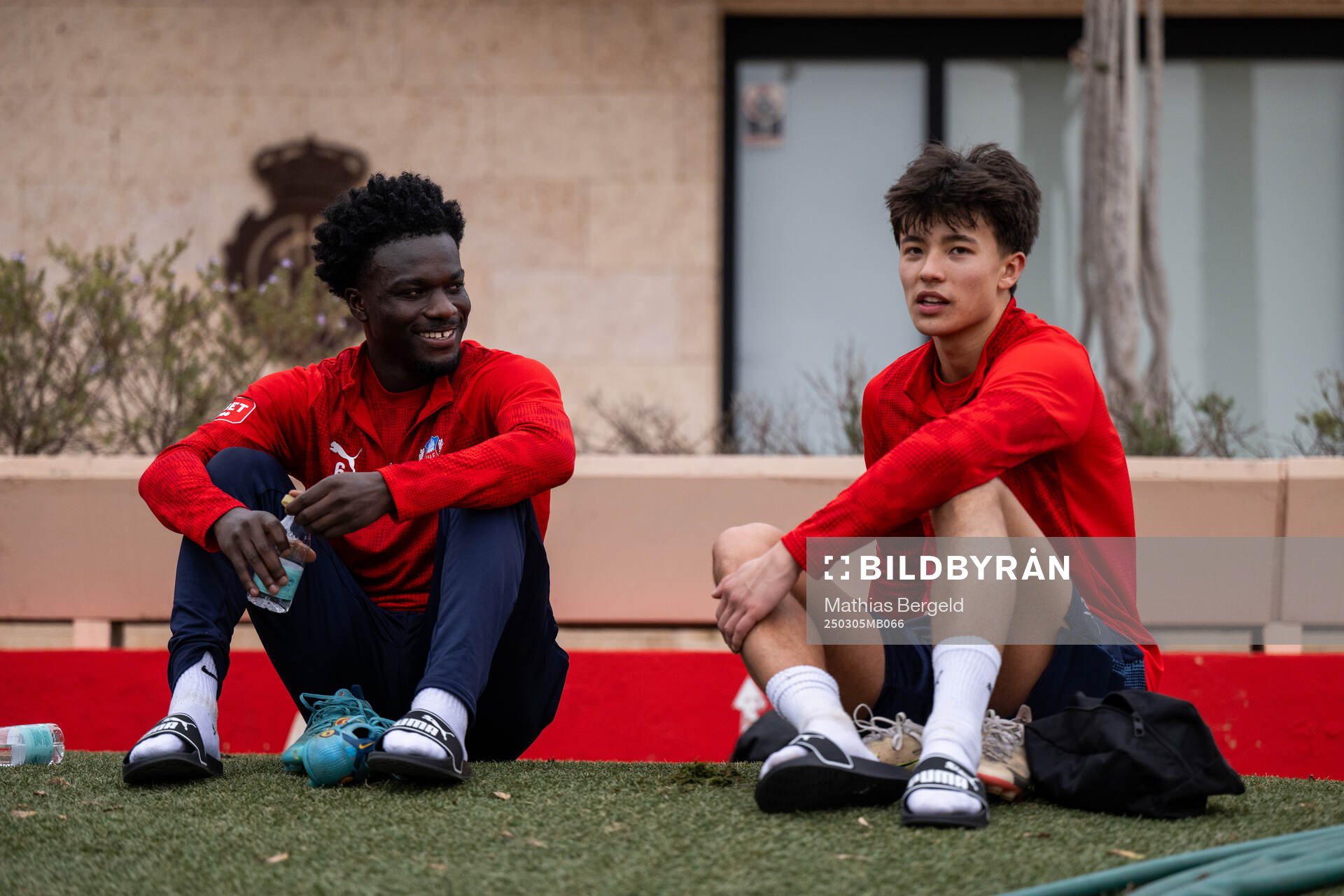 Samuel Asoma och Max Bjurström