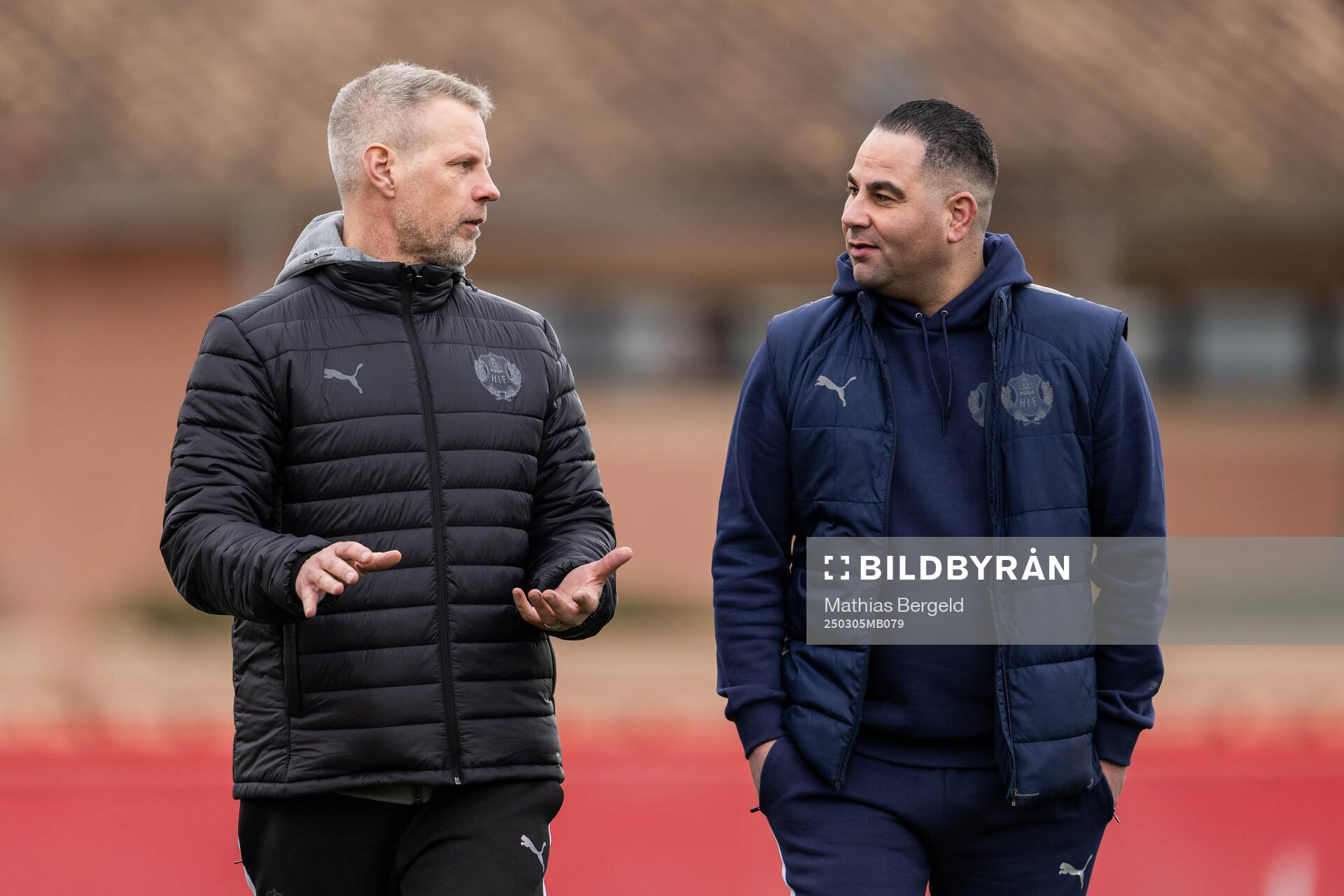 Ordförande Fredrik Karlsson och klubbdirektör Reda