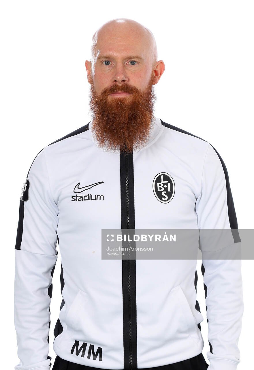 Landskronas tränare Max Mölder