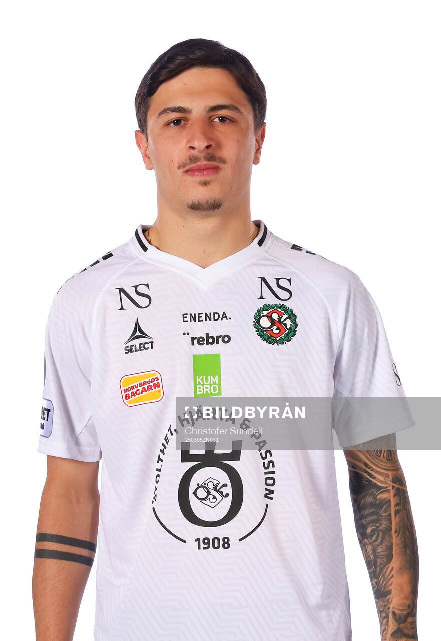 Örebros Antonio Yakoub poserar för ett porträtt den 5 mars 2025 i Örebro.
