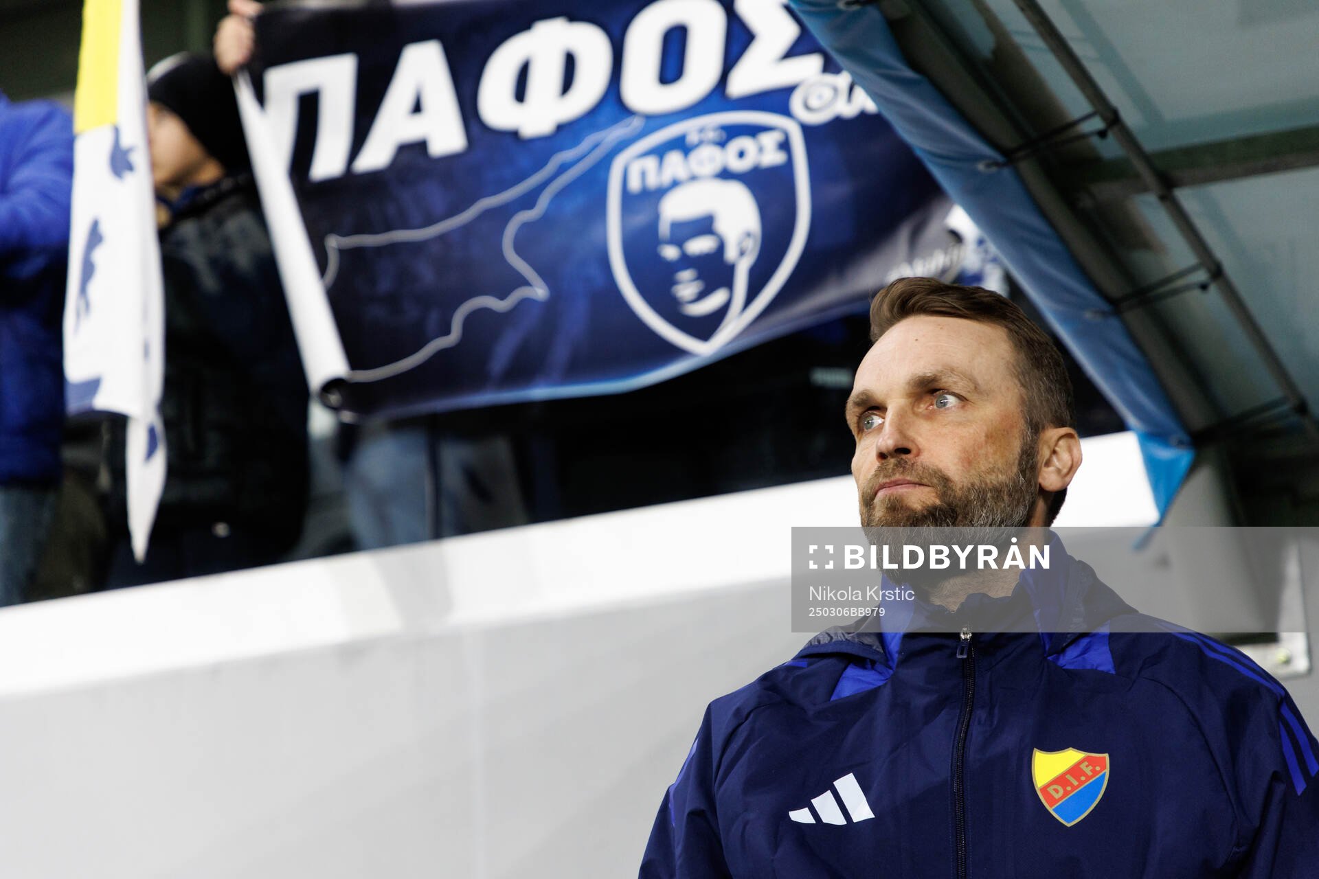 Head coach Jani Honkavaara of Djurgården