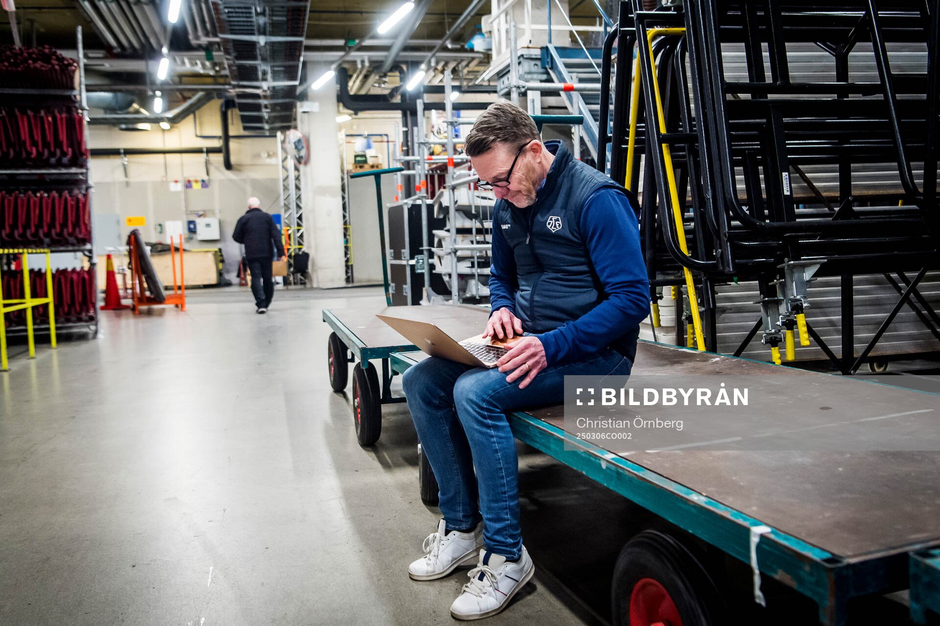 Leksands avstängda tränare Charles Berglund på plats i
