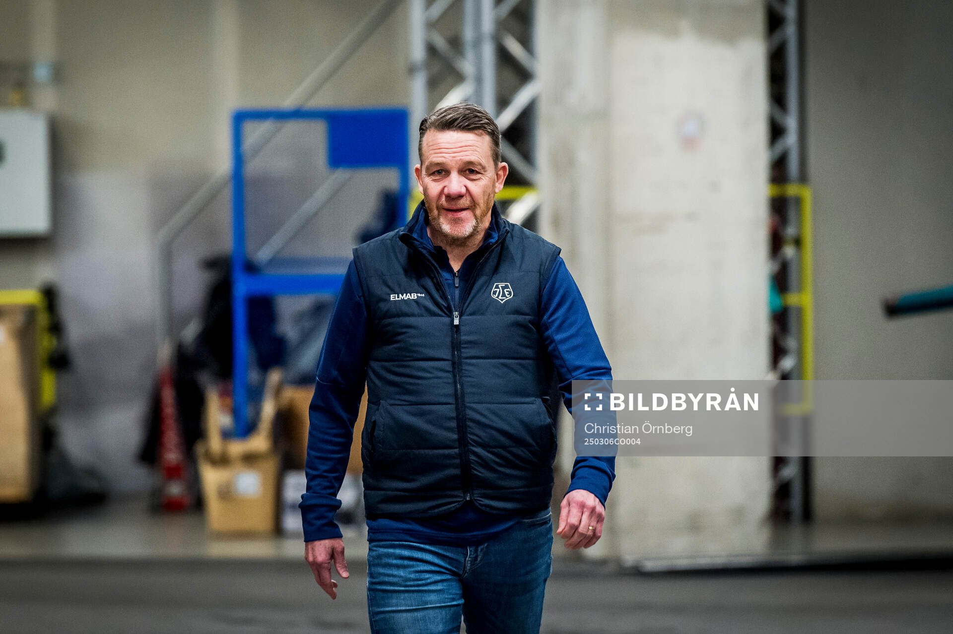 Leksands avstängda tränare Charles Berglund på plats i