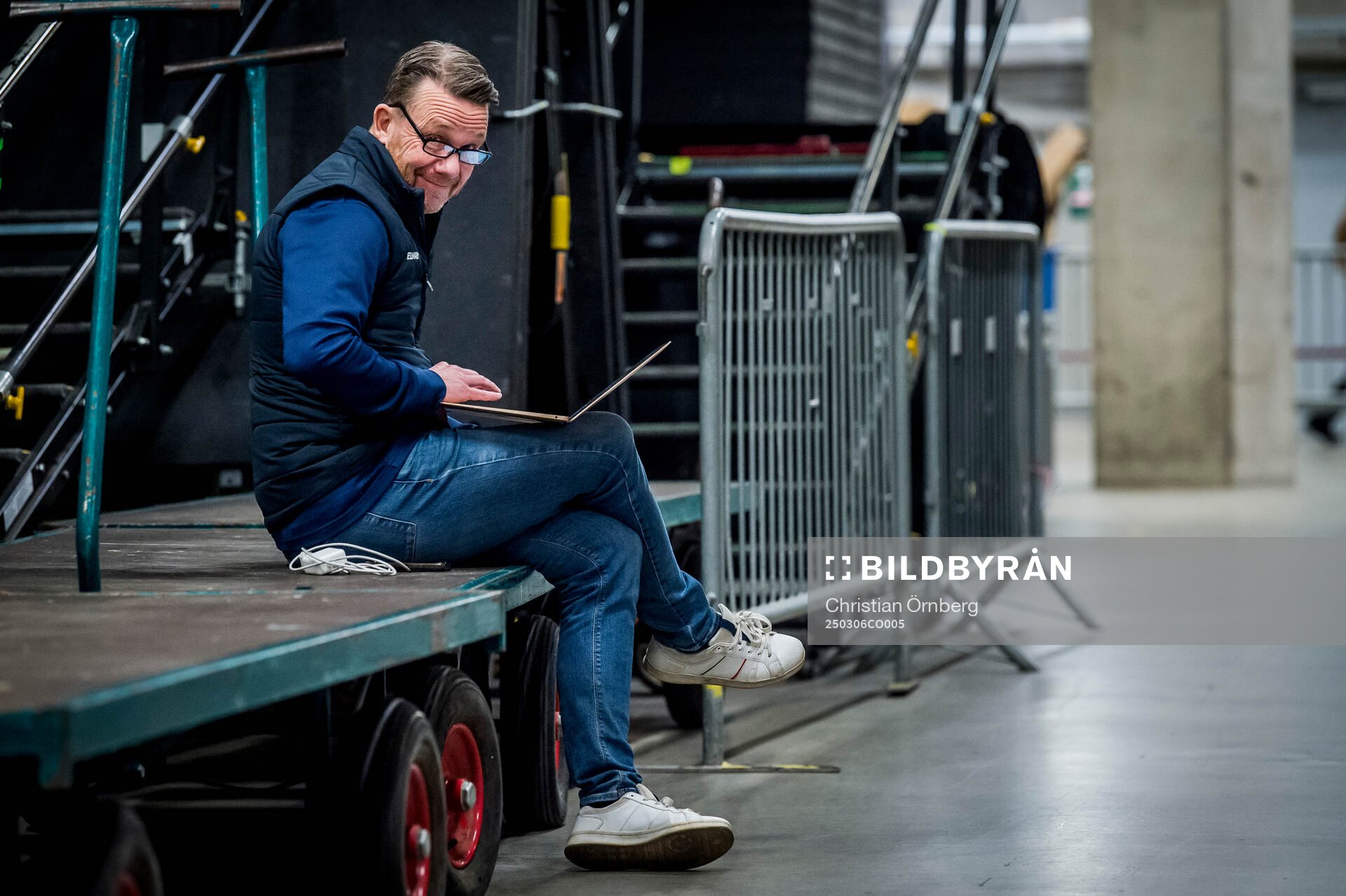 Leksands avstängda tränare Charles Berglund på plats i