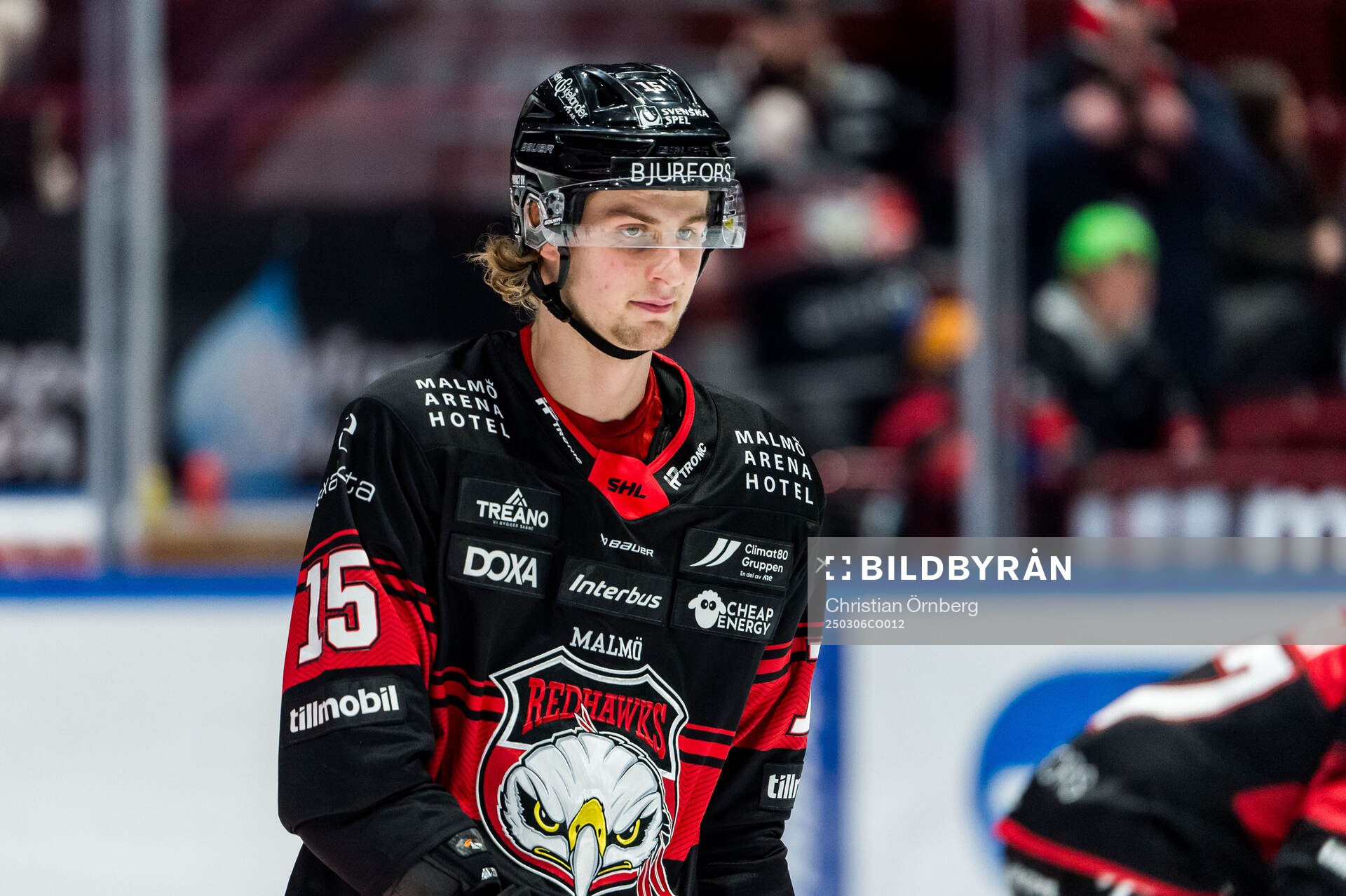 Malmö Redhawks Freddie Larsson